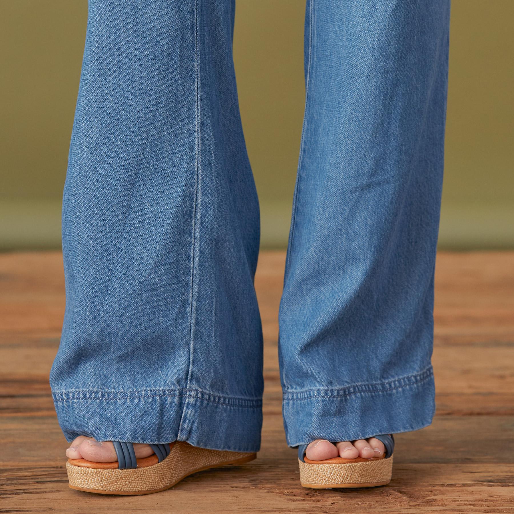 Oaklee Denim Pants, Petite