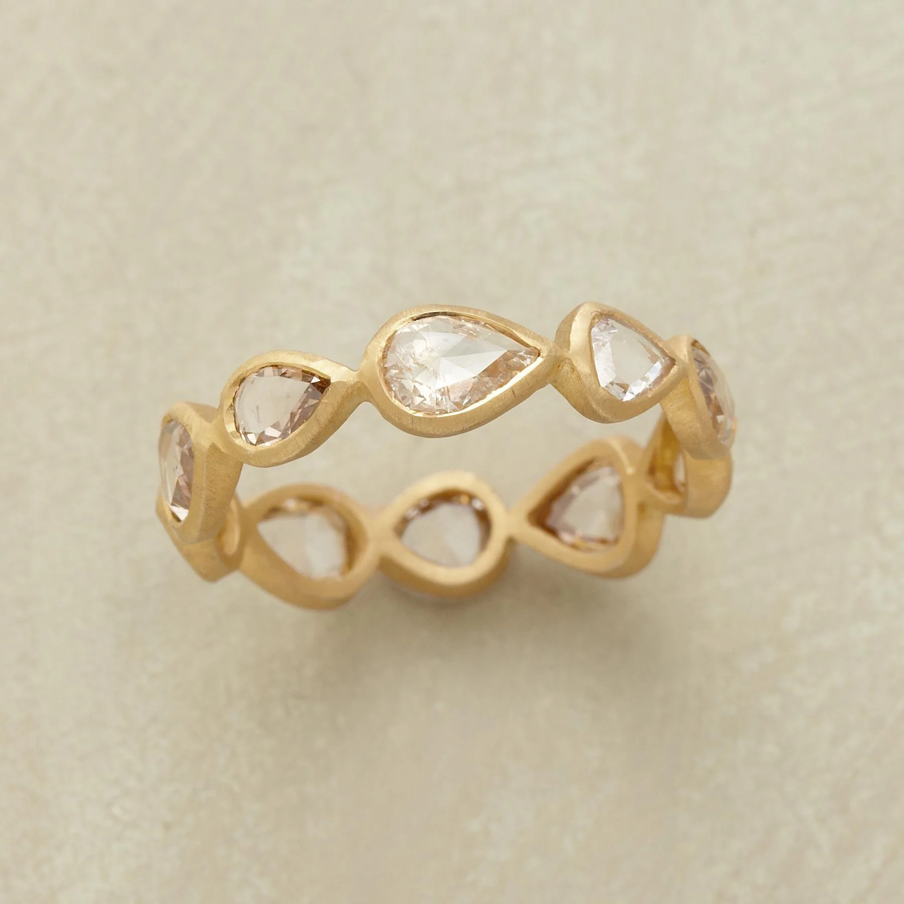 Diamond Droplets Ring