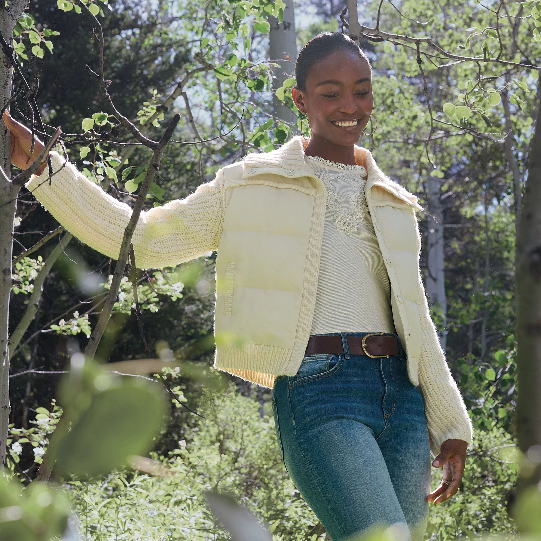 Melanie Marie Sweater Jacket, Petite