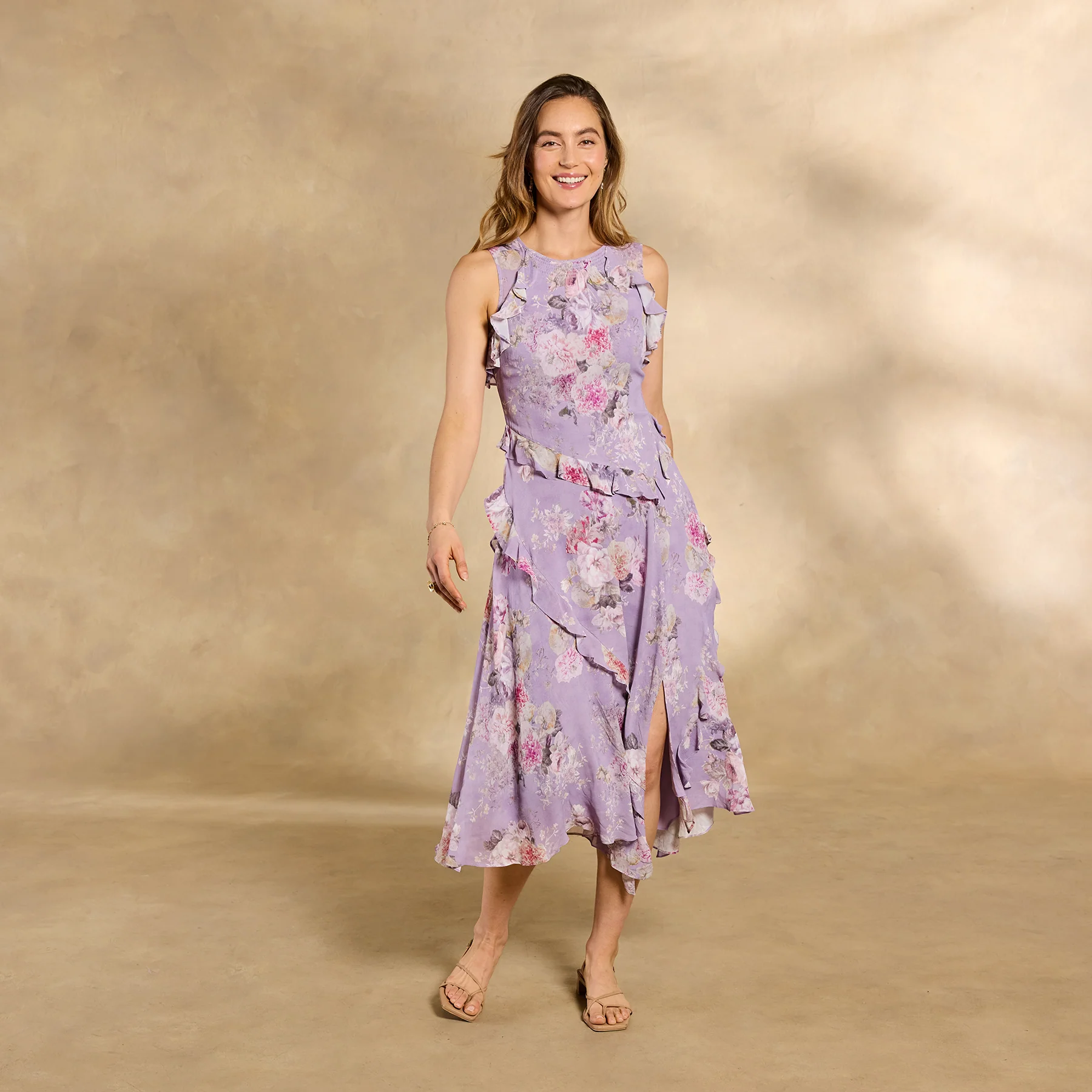 Faye Floral Dress, Petite