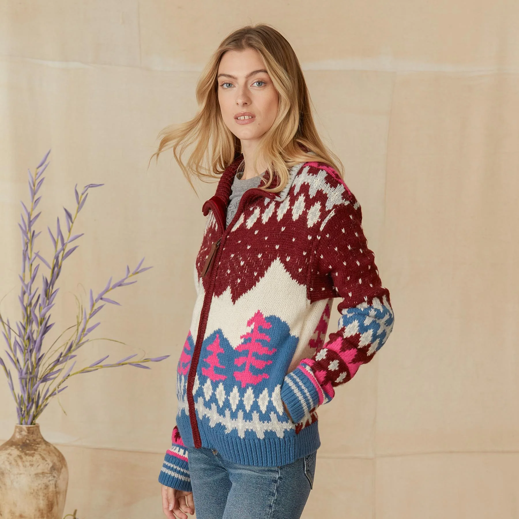 Starlit Slopes Cardigan, Petite