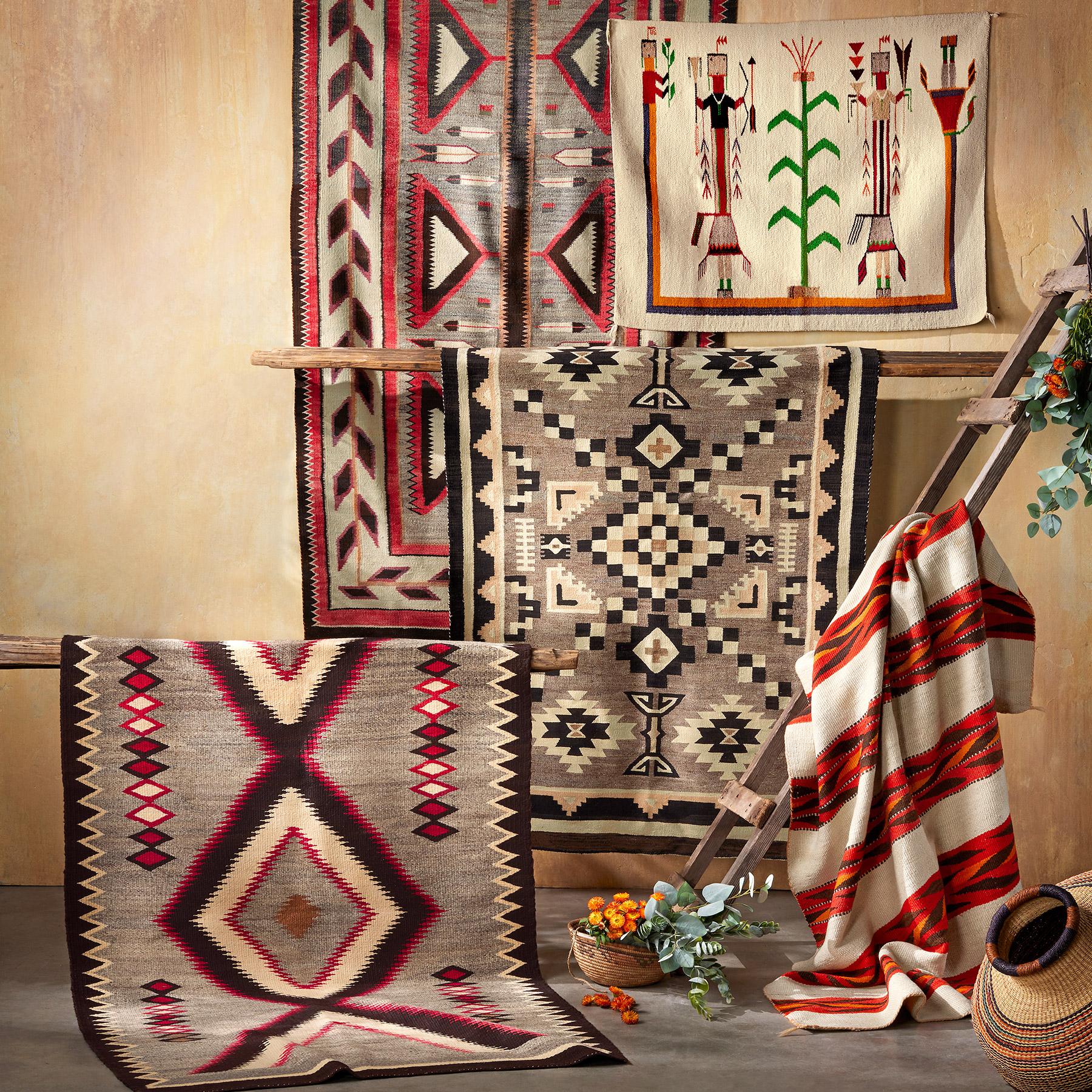 1930s Two Grey Hills Weaving