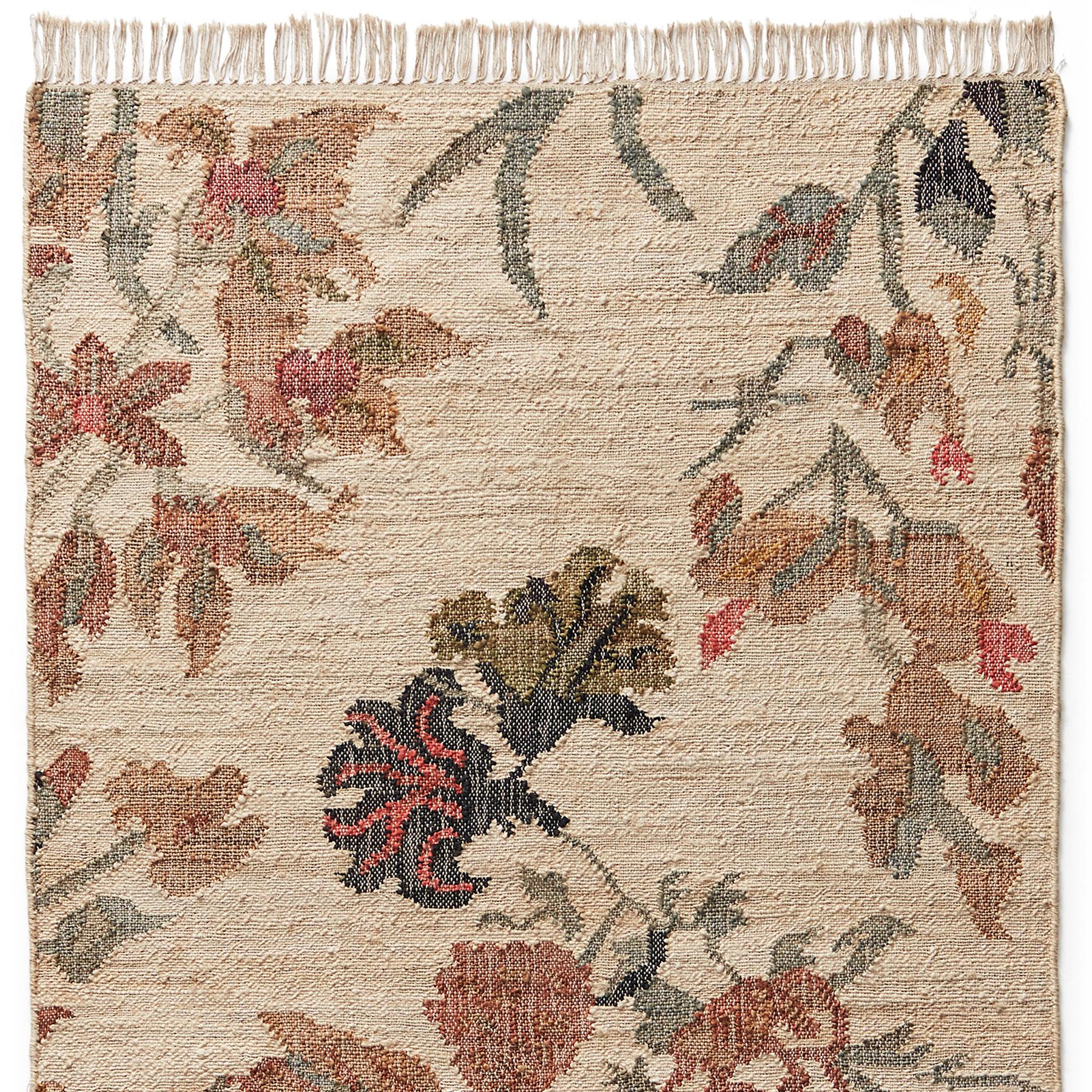 Peaceful Garden Kilim Rug