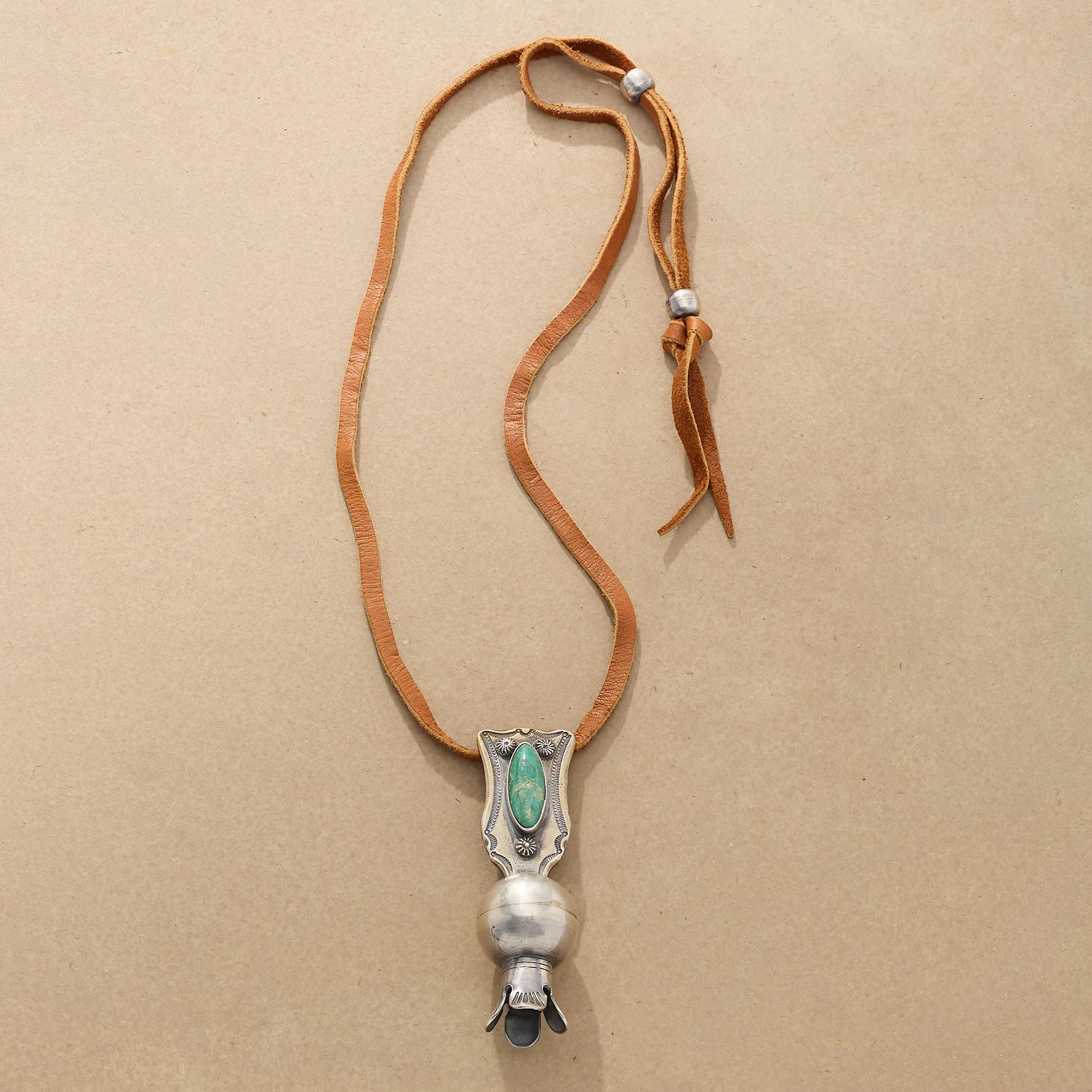 Marquis Squash Blossom Necklace