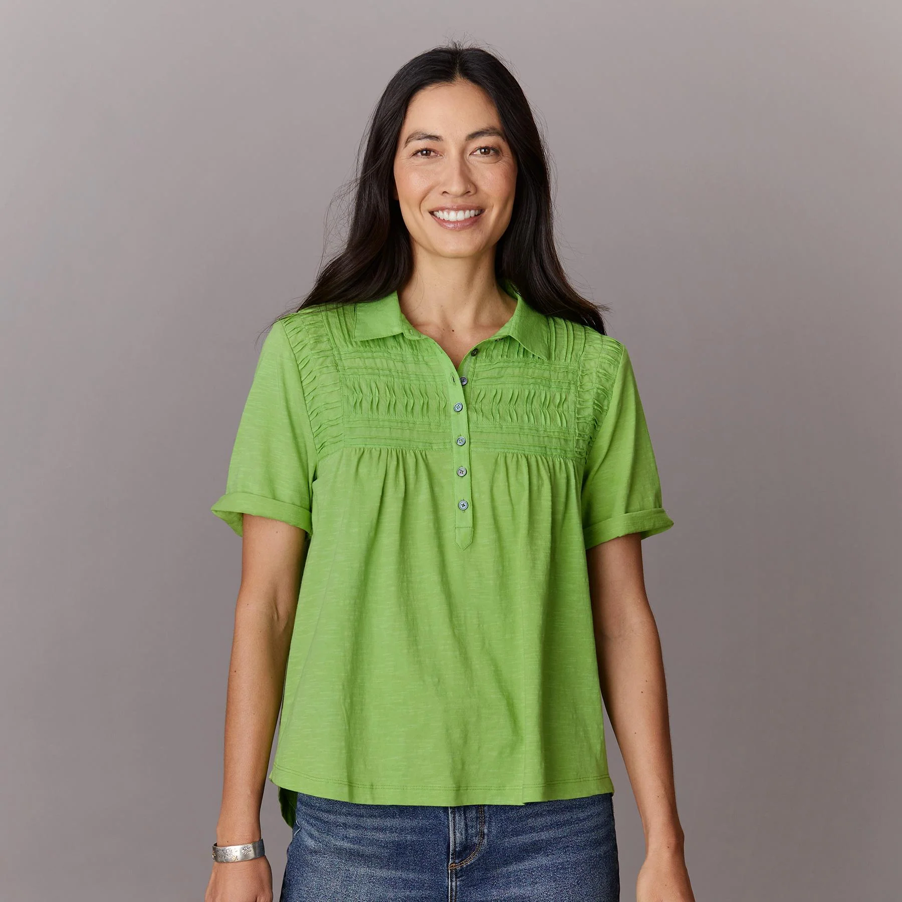 Estella Charm Top, Petite