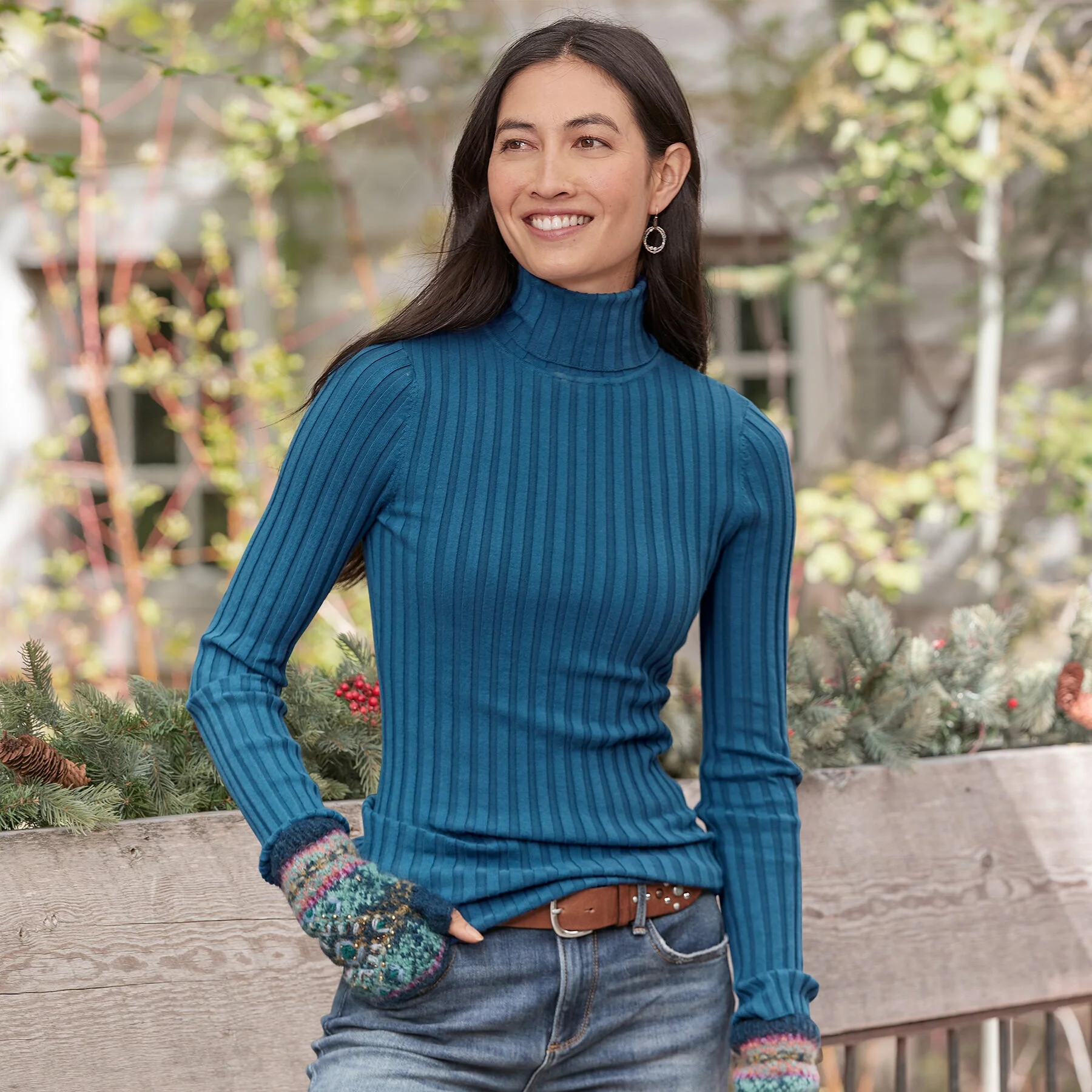 Legends Turtleneck, Petite