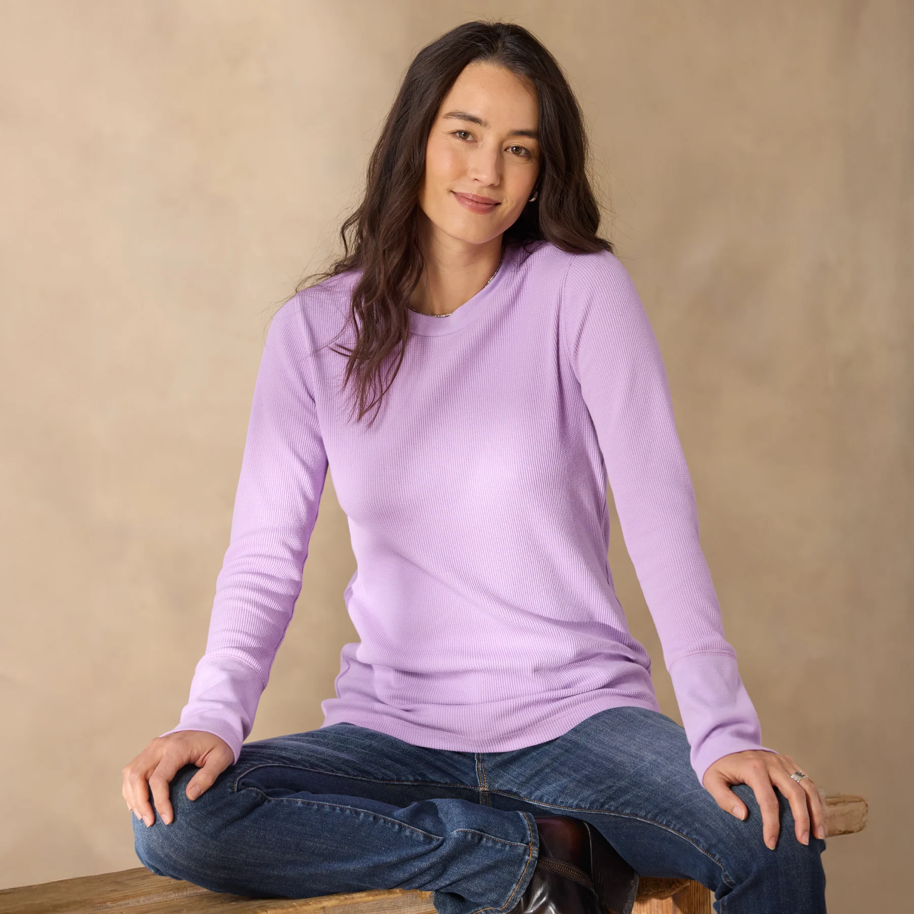 Crewneck Thermal, Petite