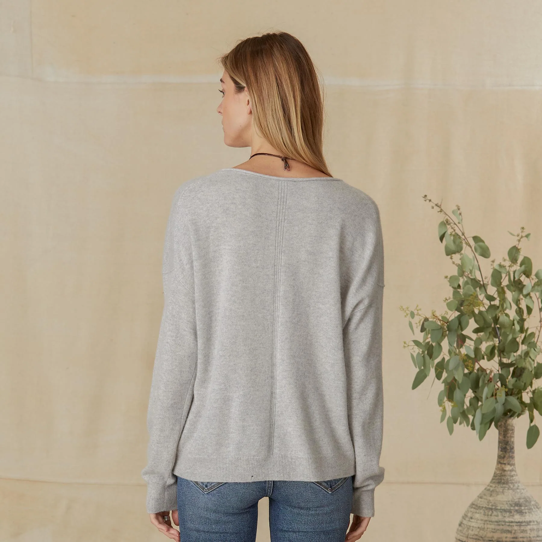 Amina Cashmere Sweater, Petite