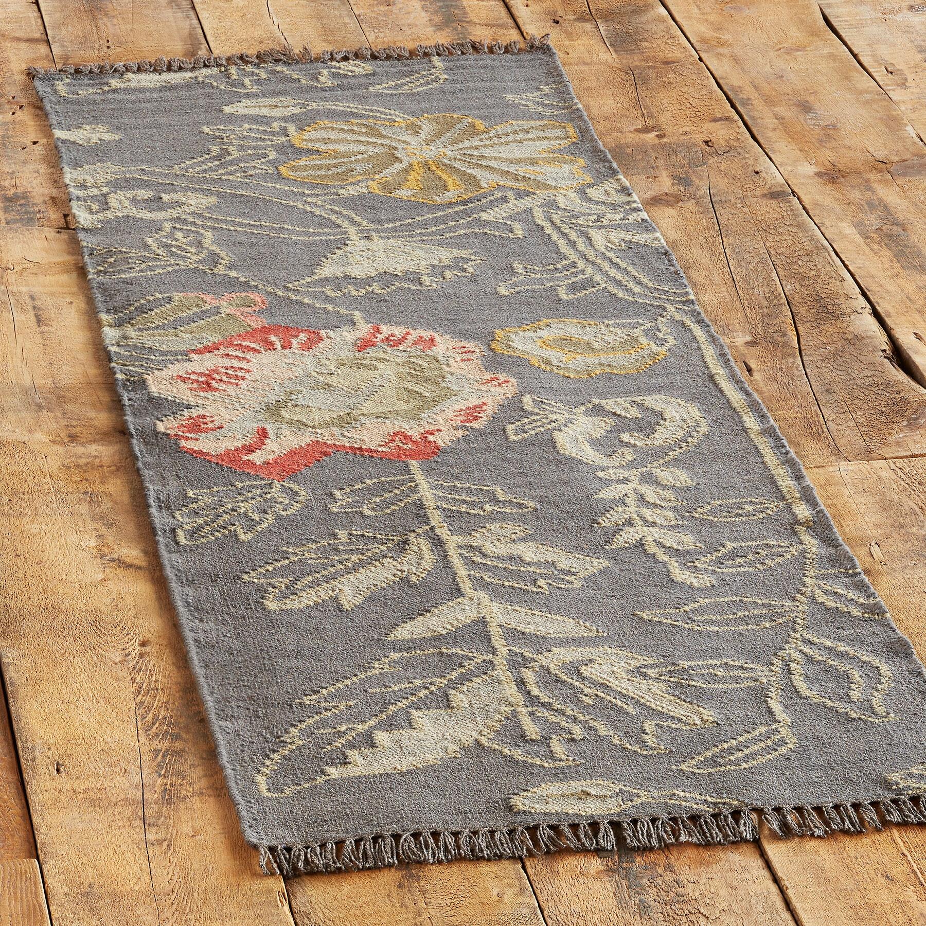 Moon Garden Kilim Rug