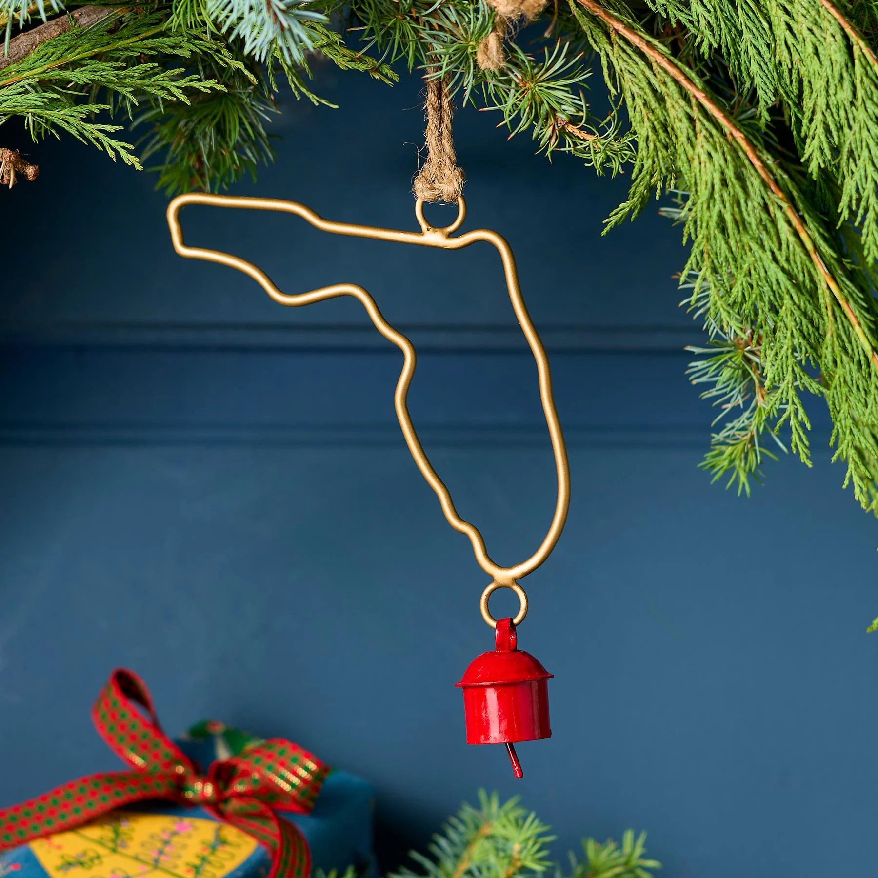 State Bell Ornament