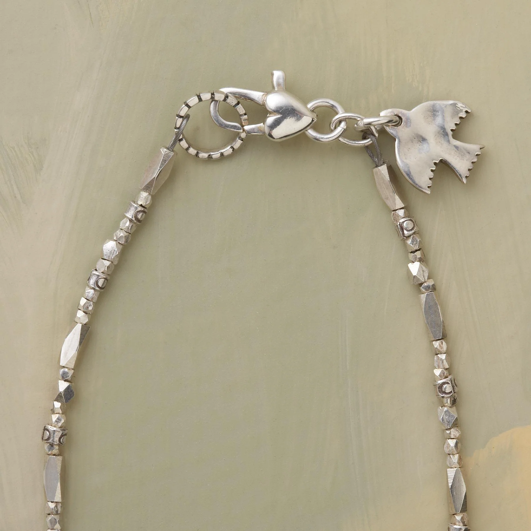 Scintillating Silver Necklace