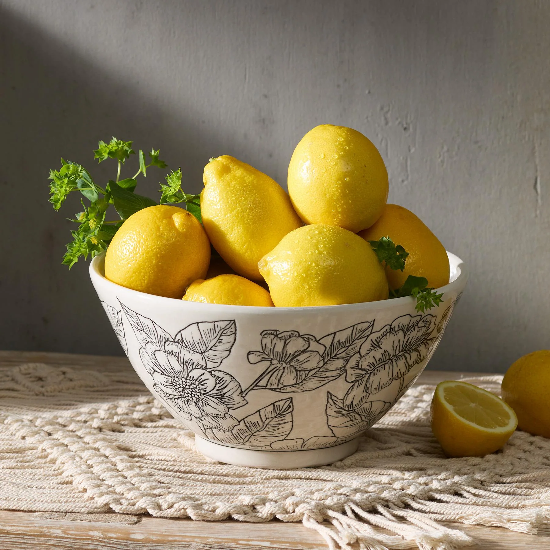 Gathered Flowers Bowl