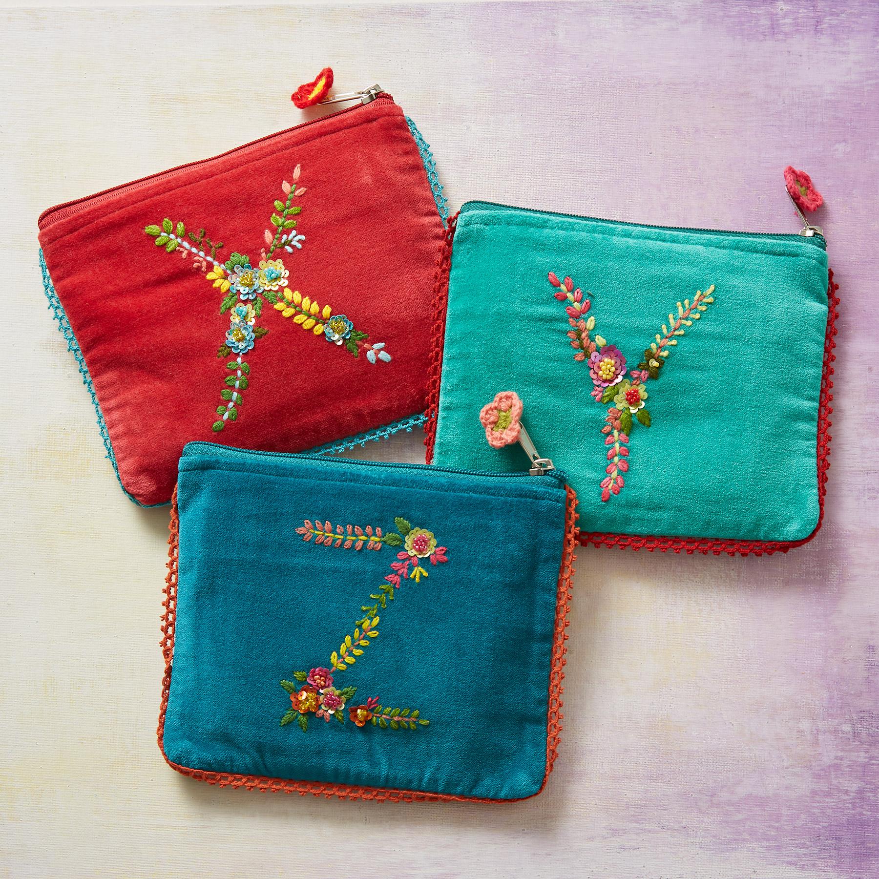 Garland Personalized Jewelry Pouch