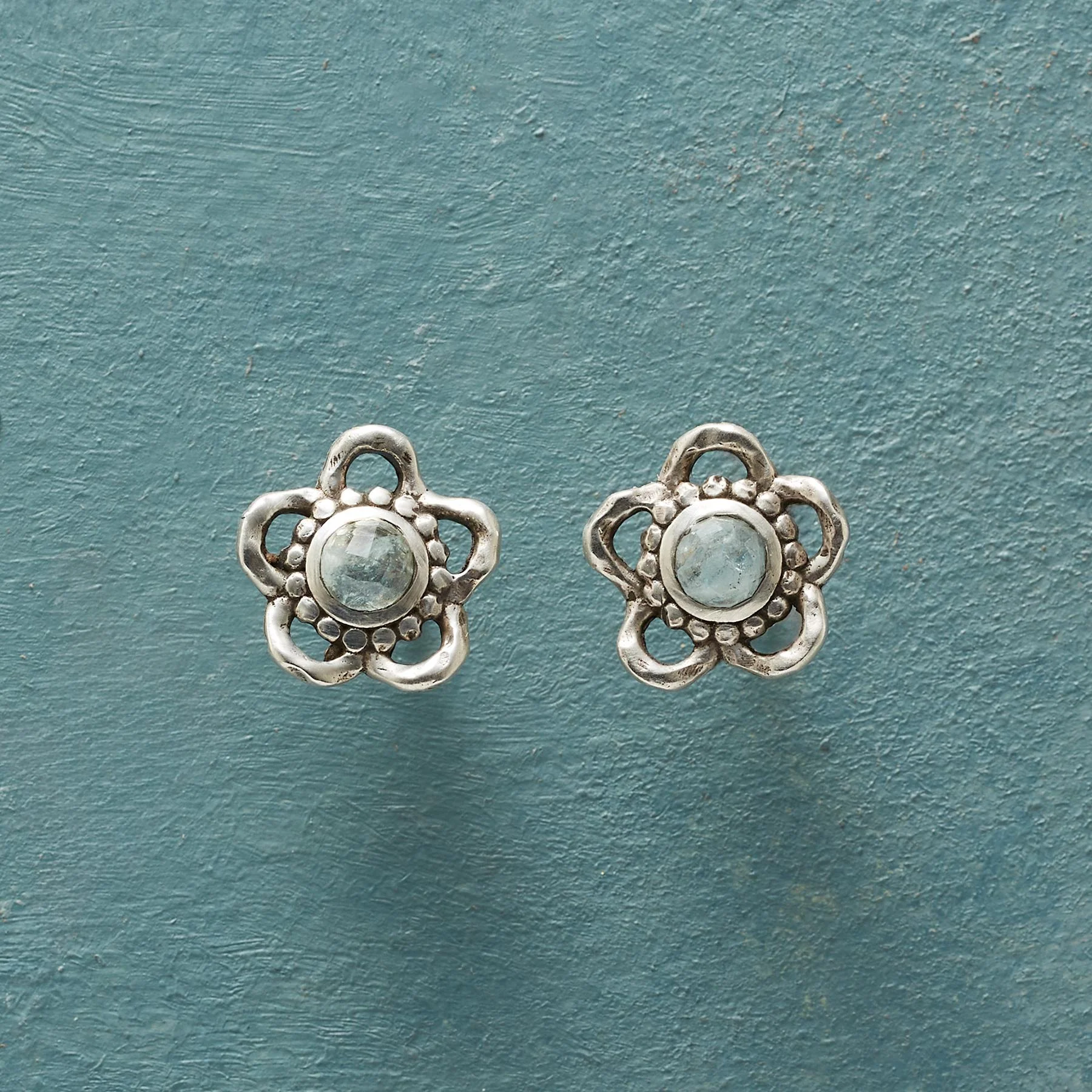 Birthstone Blossom Earrings