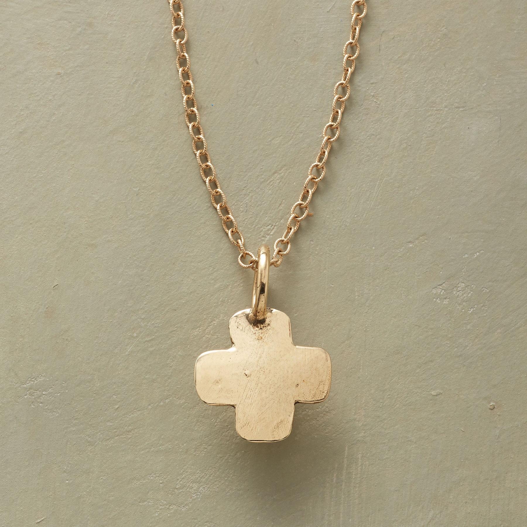 14Kt Gold Cross Charm