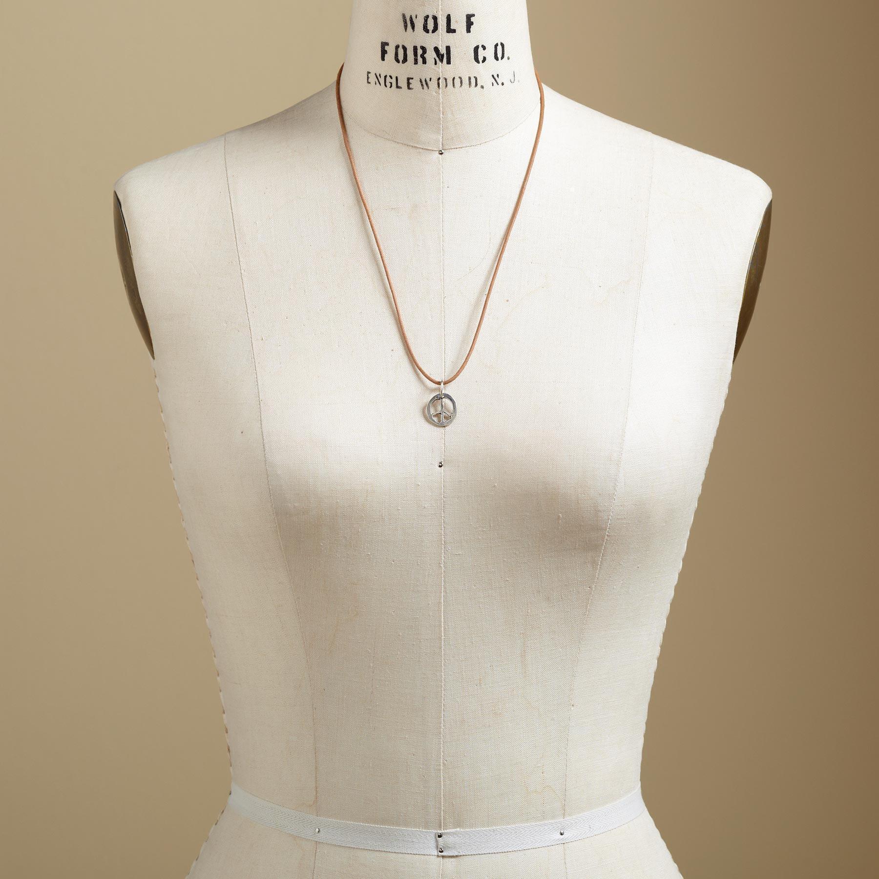 Sterling Silver Peace Charm