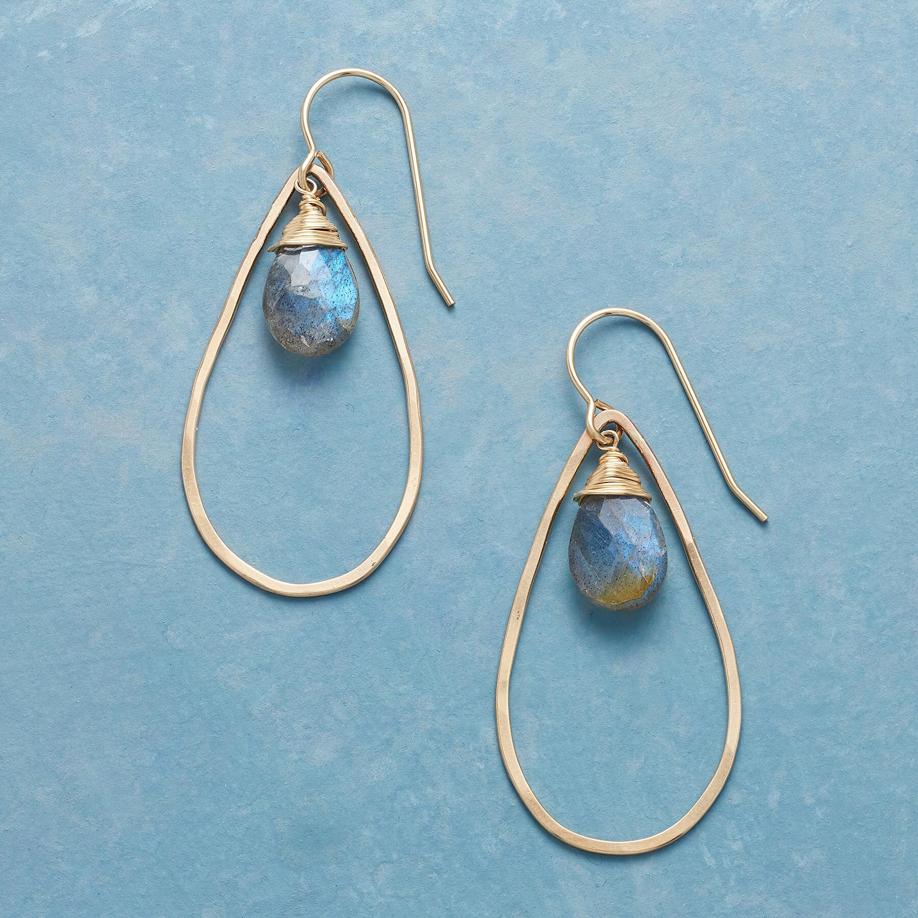 Two Drop Teardrop Earrings