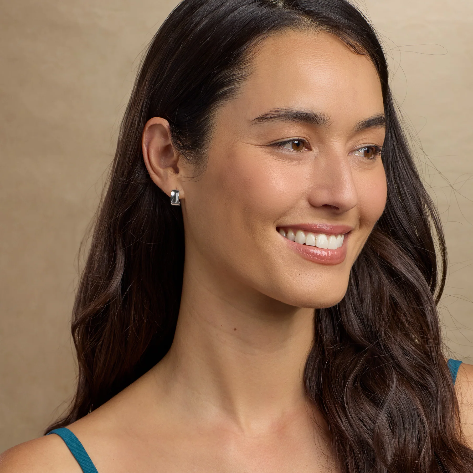 Dimpled Hoop Earrings