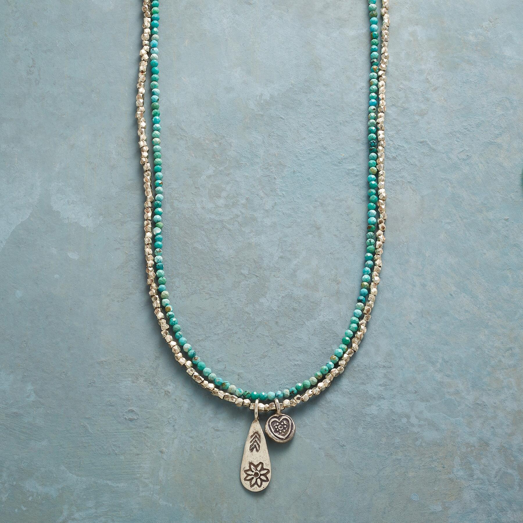 Daisy Droplet Necklace