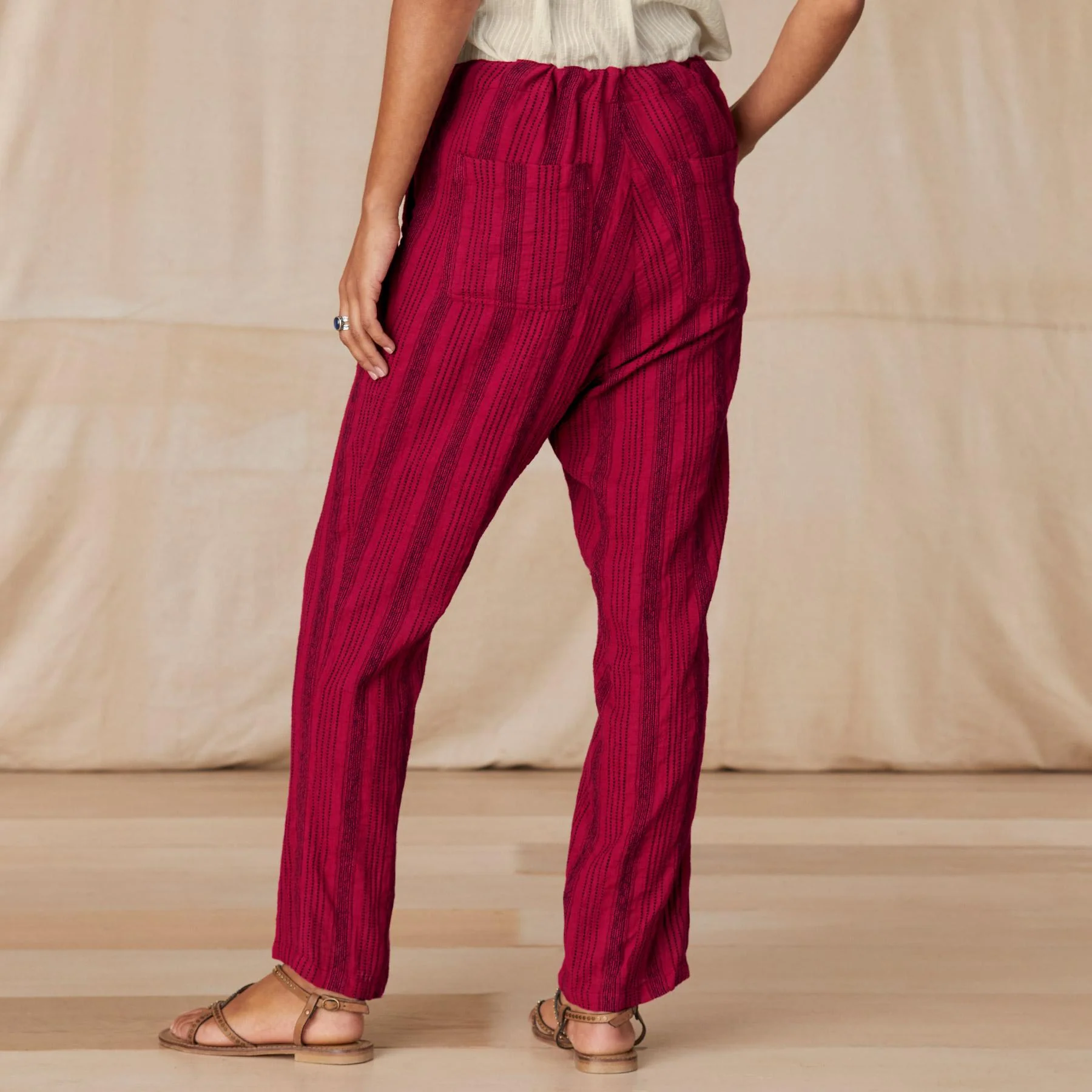 Shobu Striped Pants