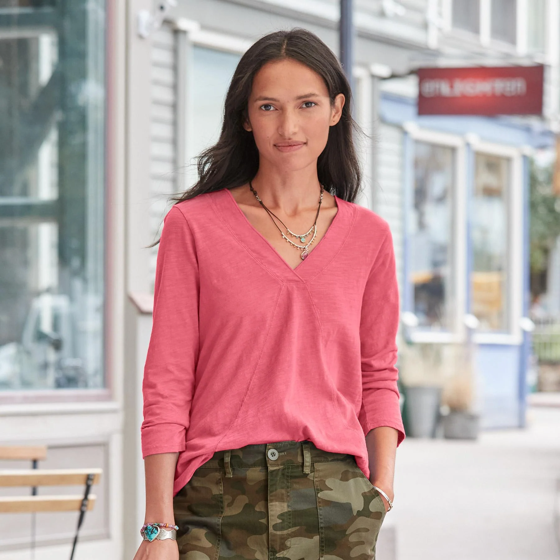 Everyday Essential Tee 3/4 Sleeve