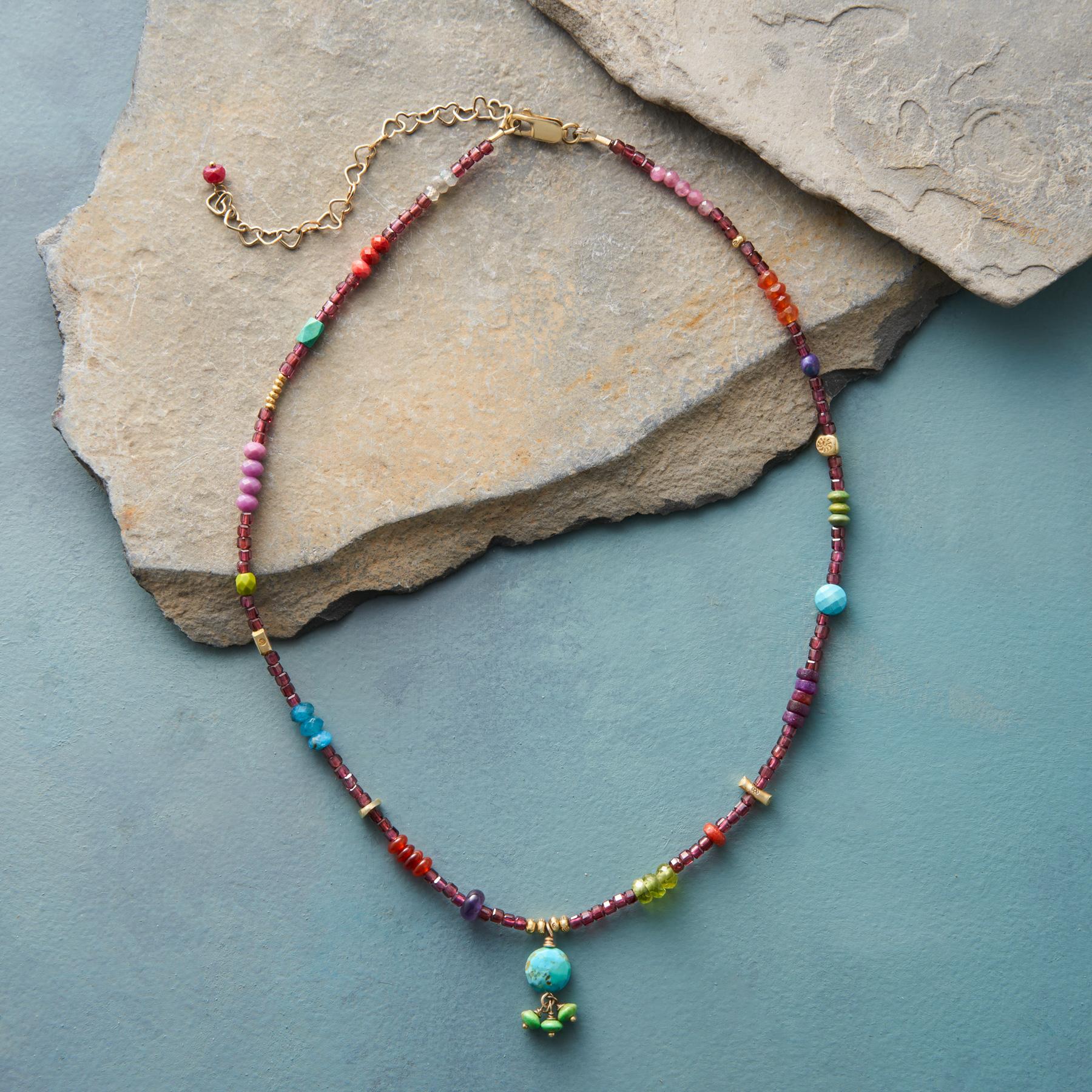 Annie Garnet Necklace