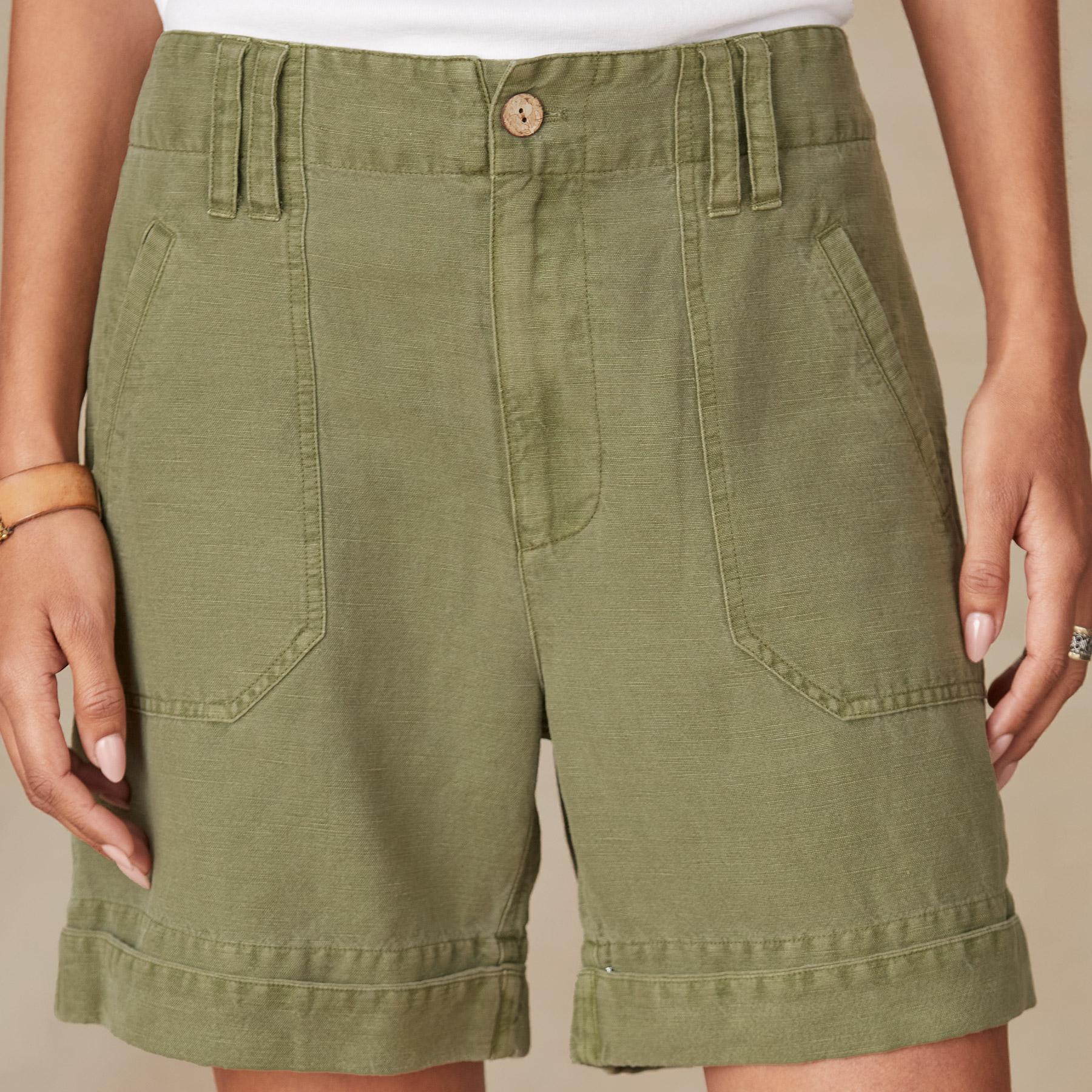 Solid Sumi Shorts, Petite