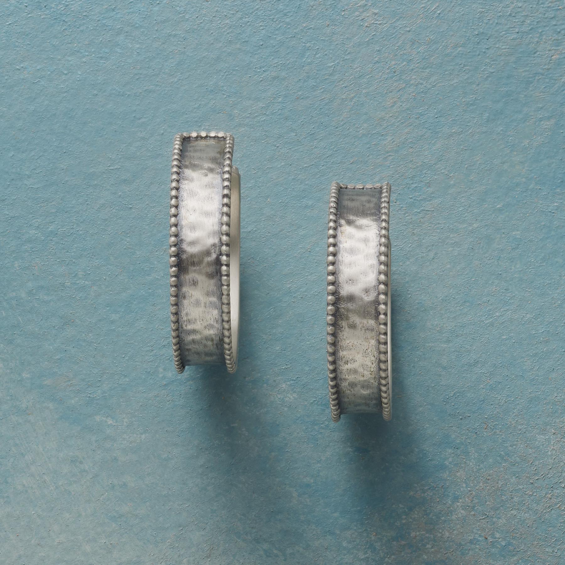 Seeded Border Hoop Earrings