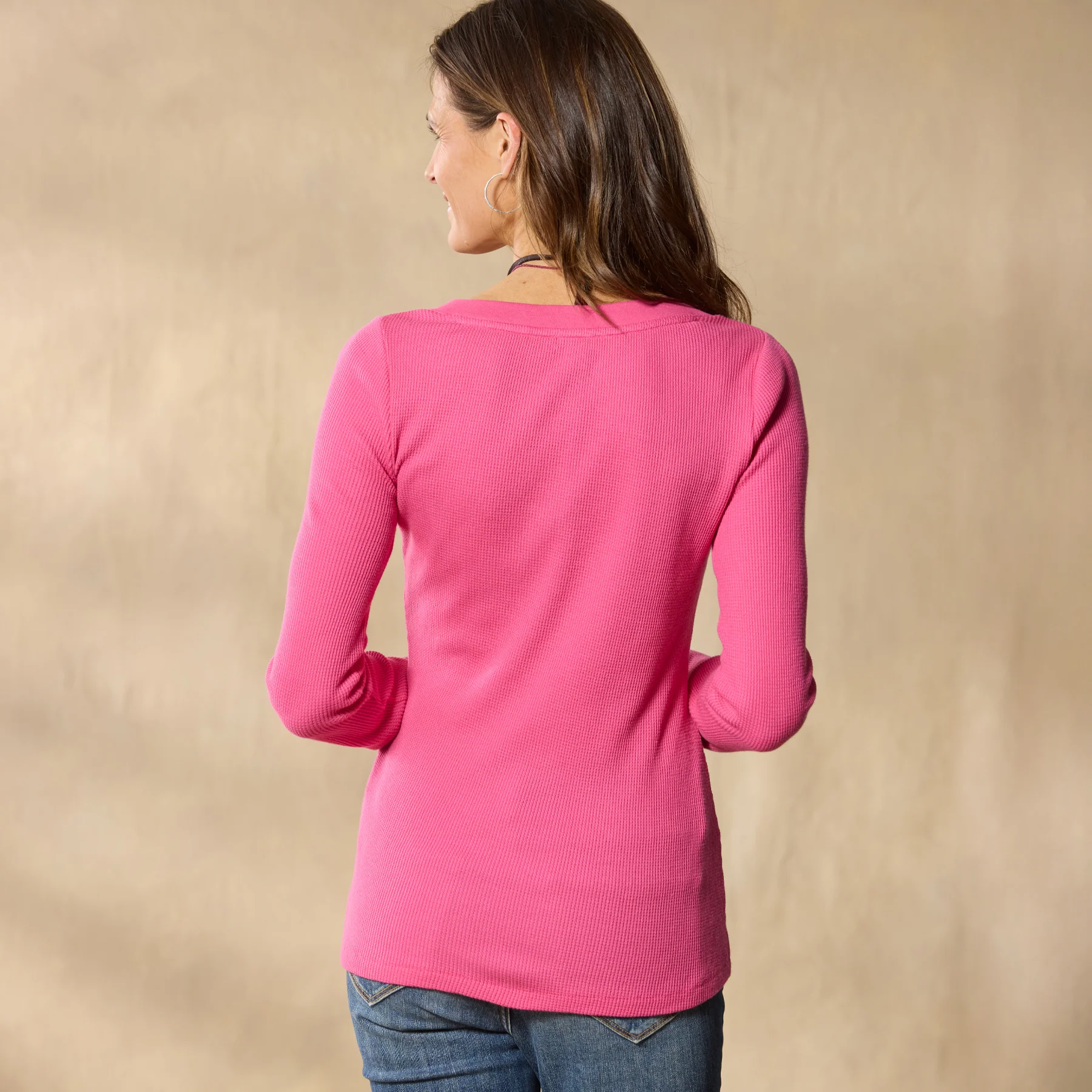 Voyager  V-Neck Thermal, Petite