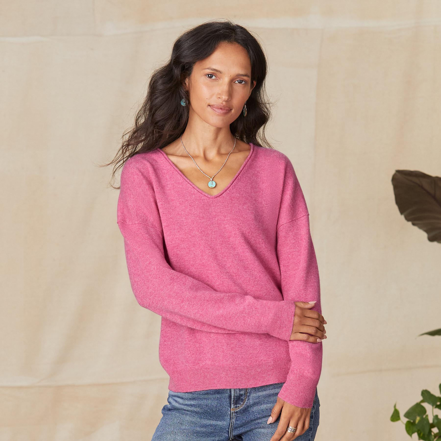 Amina Cashmere Sweater, Petite