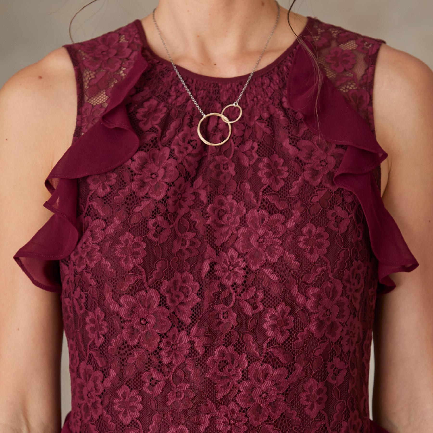 D'orsay Lace Dress, Petite