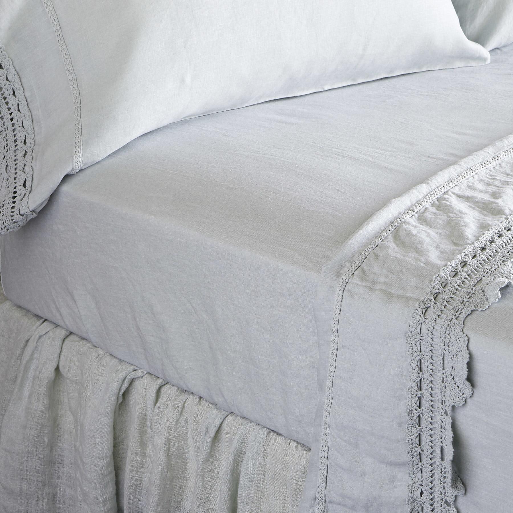 Gossamer Linen Fitted Sheet
