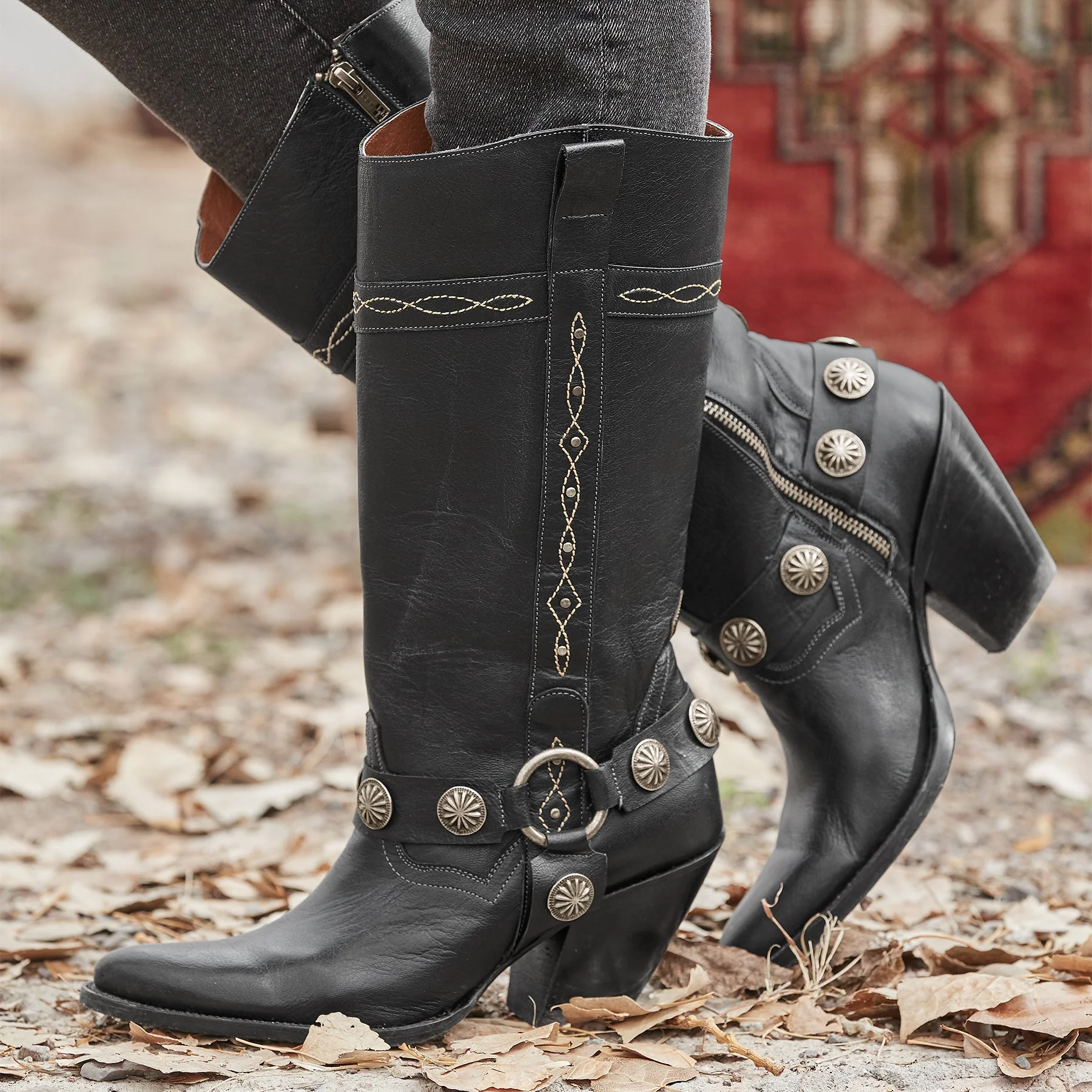 Nina Harness Boots