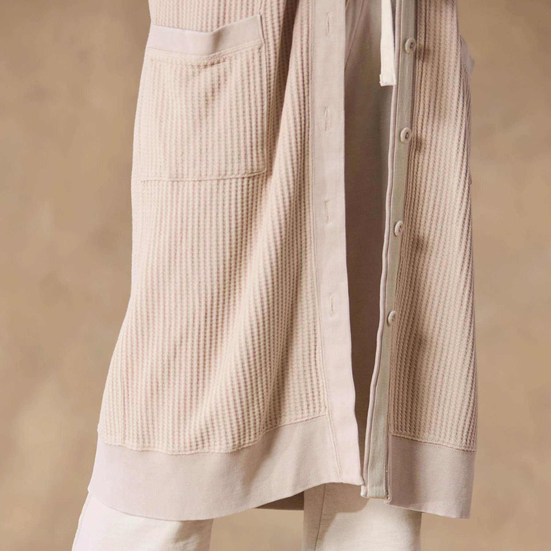 Helene Waffle Cardigan