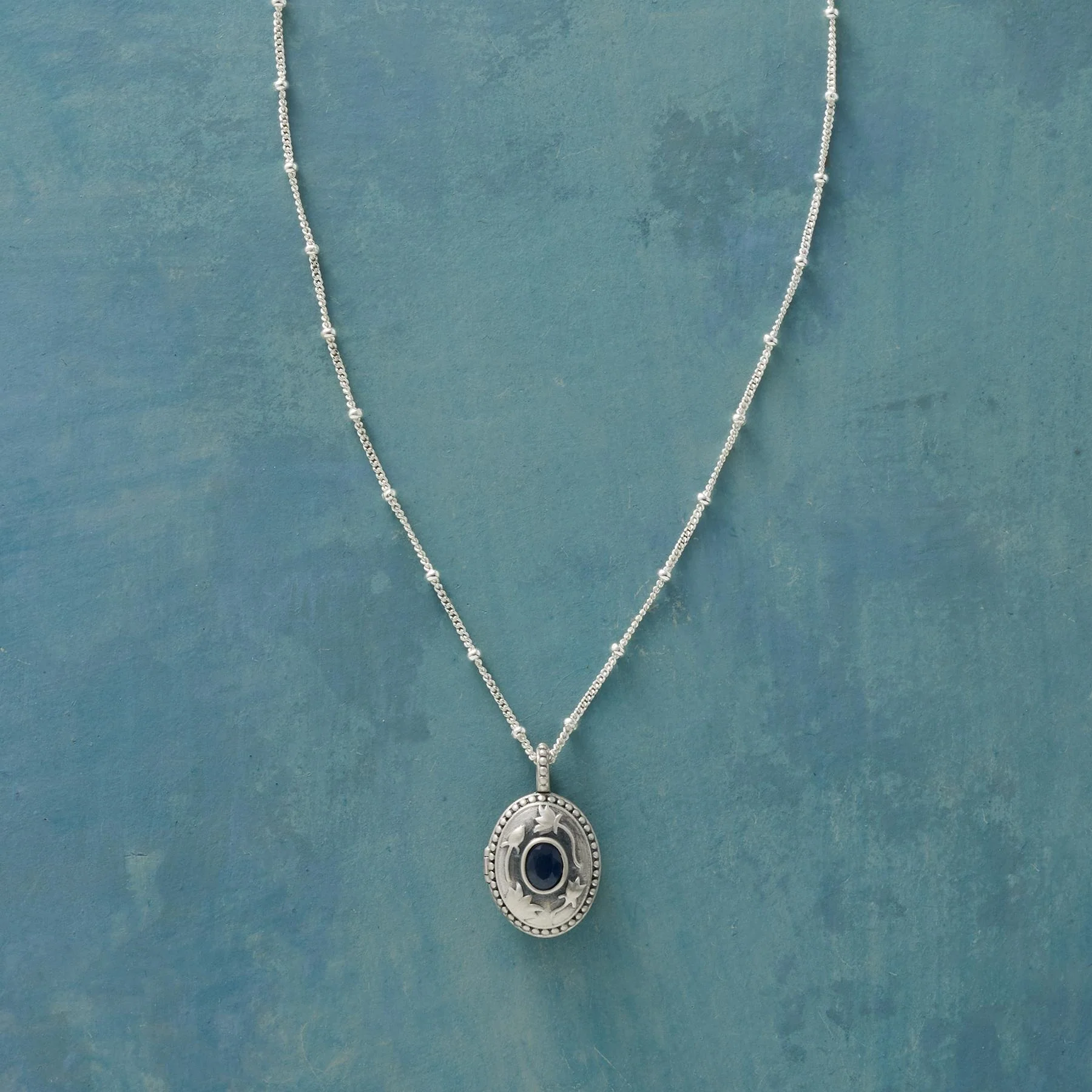 Sterling Silver Birthstone Locket