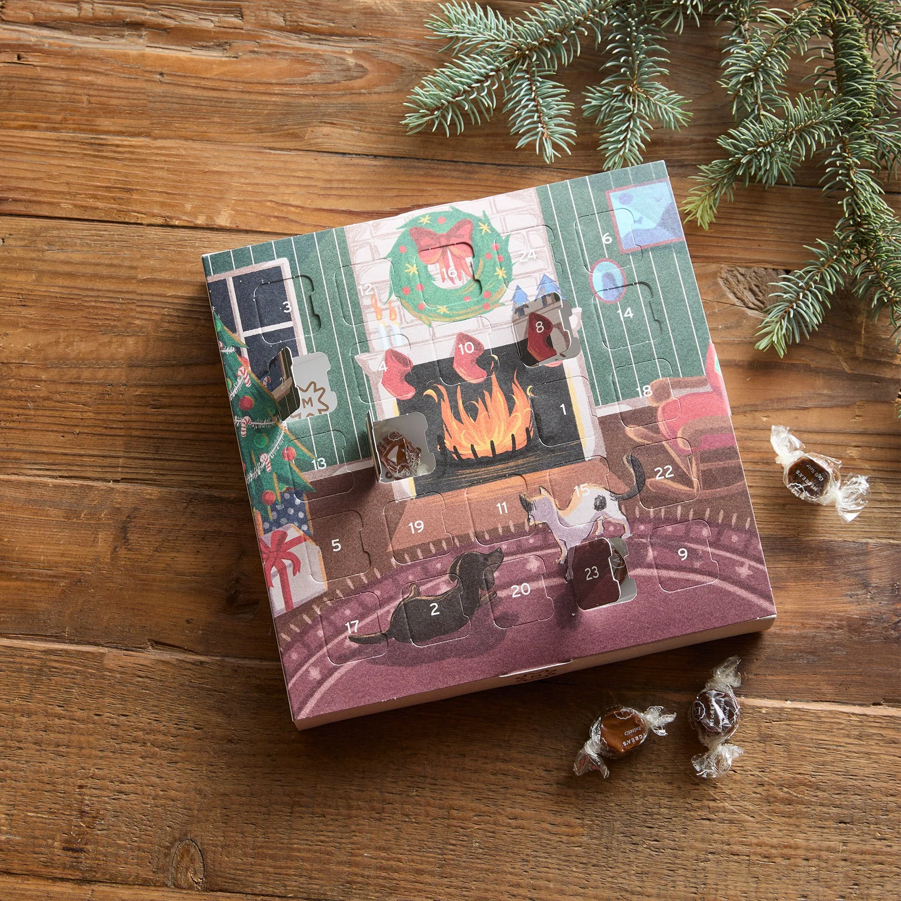 Caramel Christmas Advent Calendar