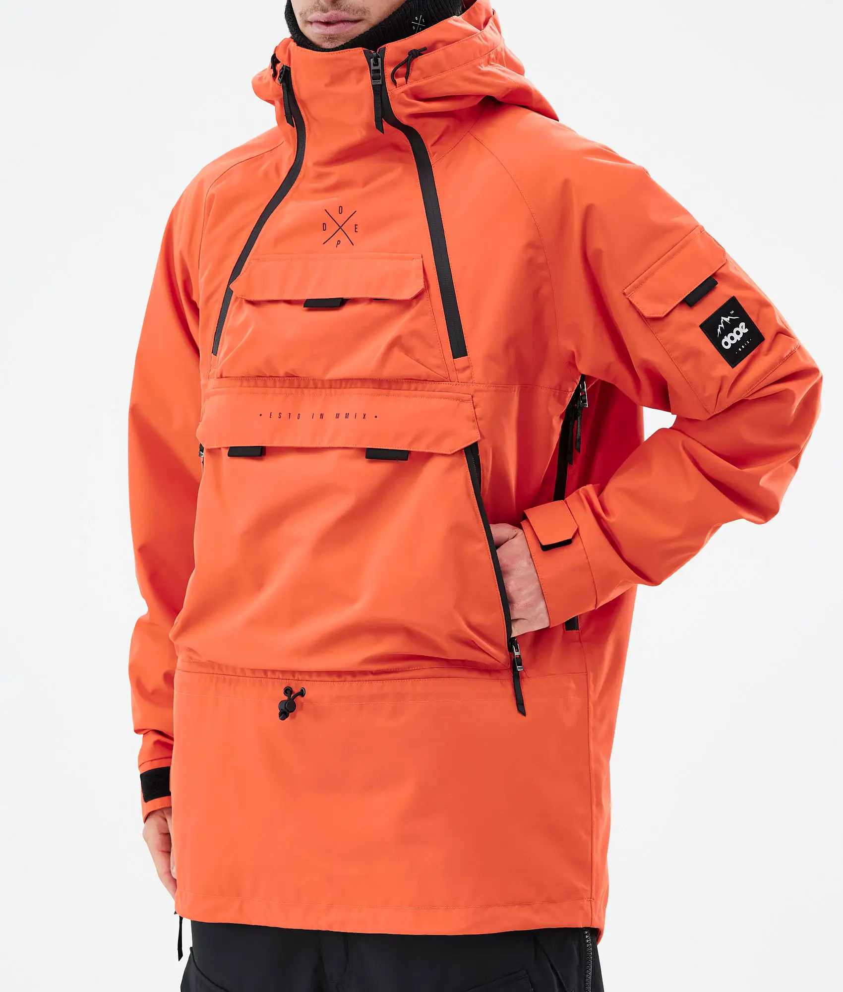 Akin Snowboard Jacket Men Orange