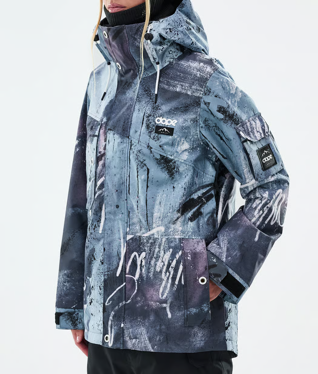 Adept W Snowboard Jacket Women Punk Blue