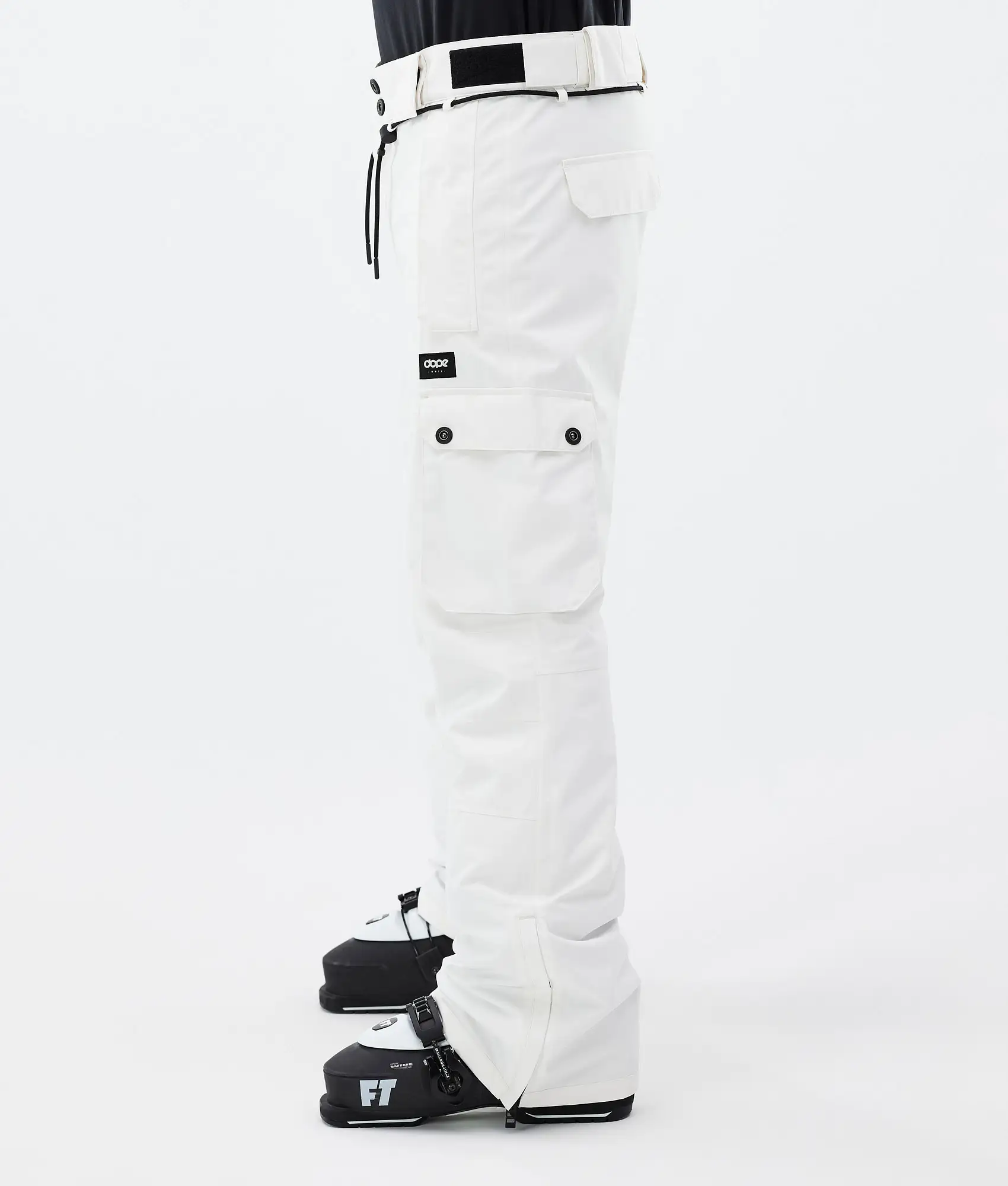 Iconic Ski Pants Men Old White