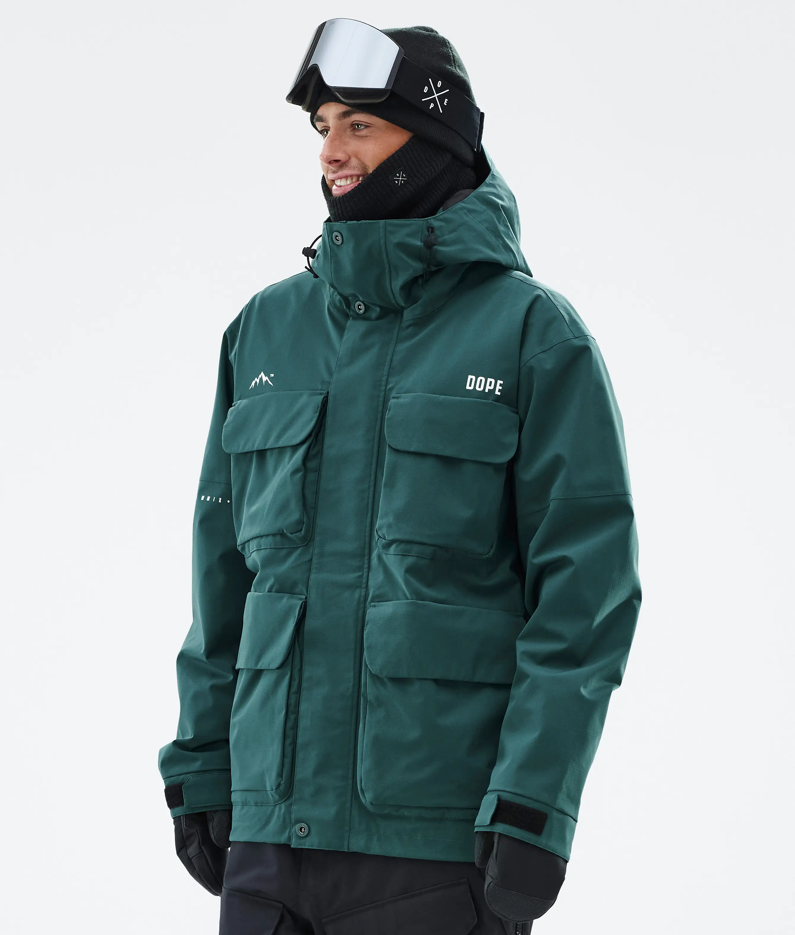 Zenith Ski Jacket Men Bottle Green