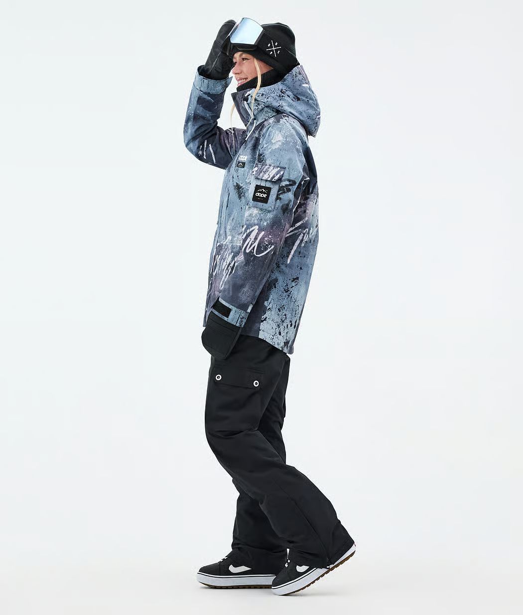 Adept W Snowboard Jacket Women Punk Blue