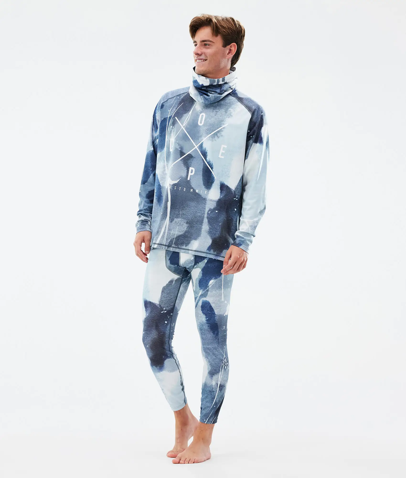 Snuggle Base Layer Top Men 2X-Up Nightmare Blue
