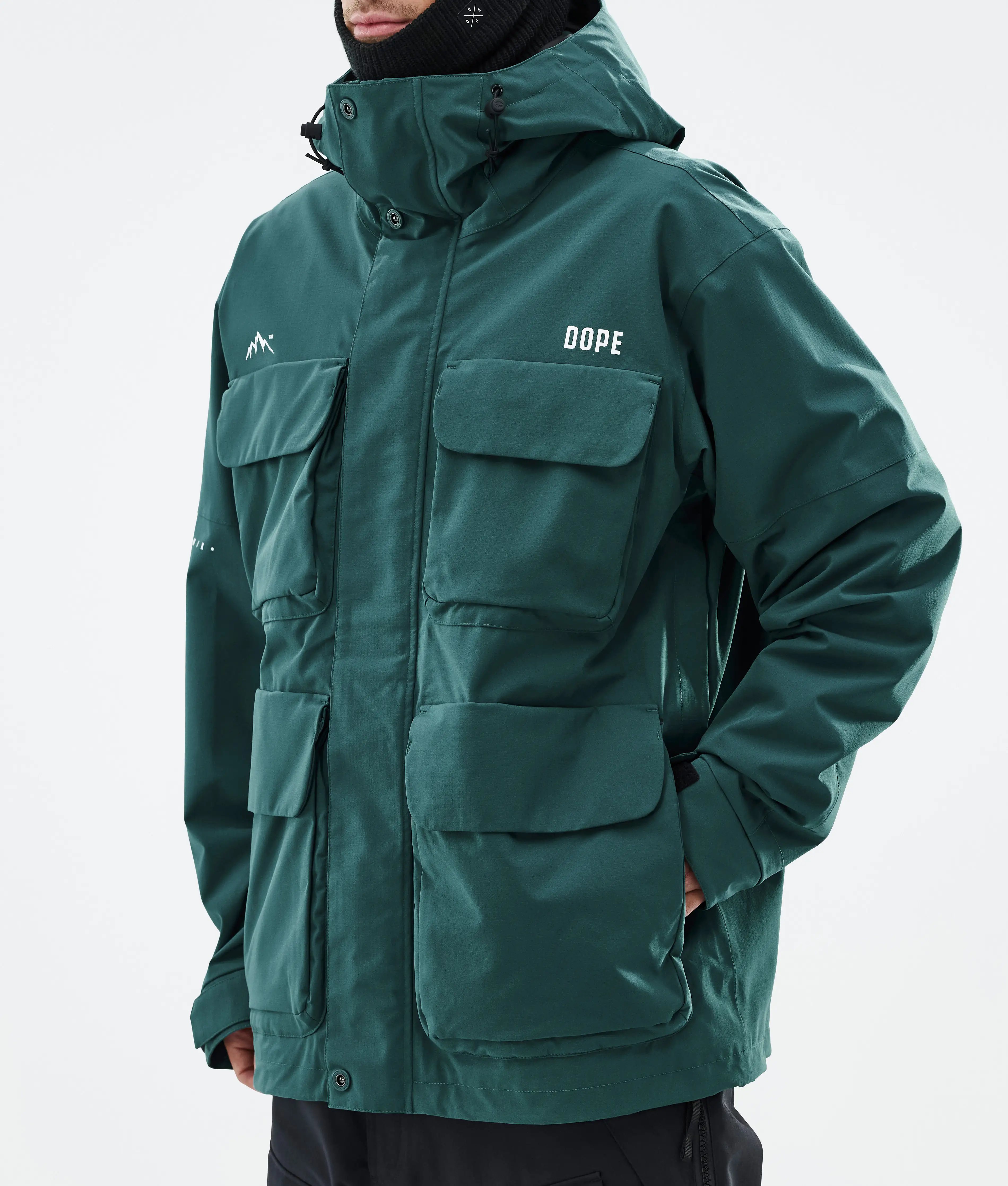 Zenith Snowboard Jacket Men Bottle Green