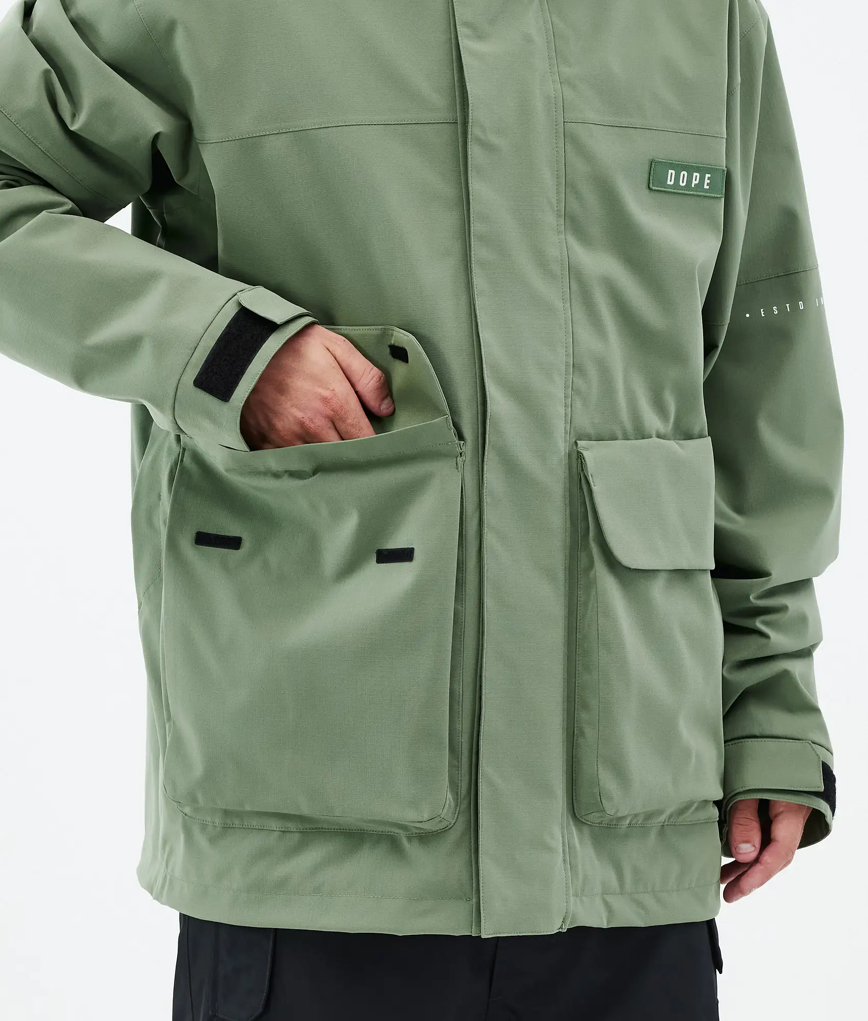 Acme Snowboard Jacket Men Moss Green