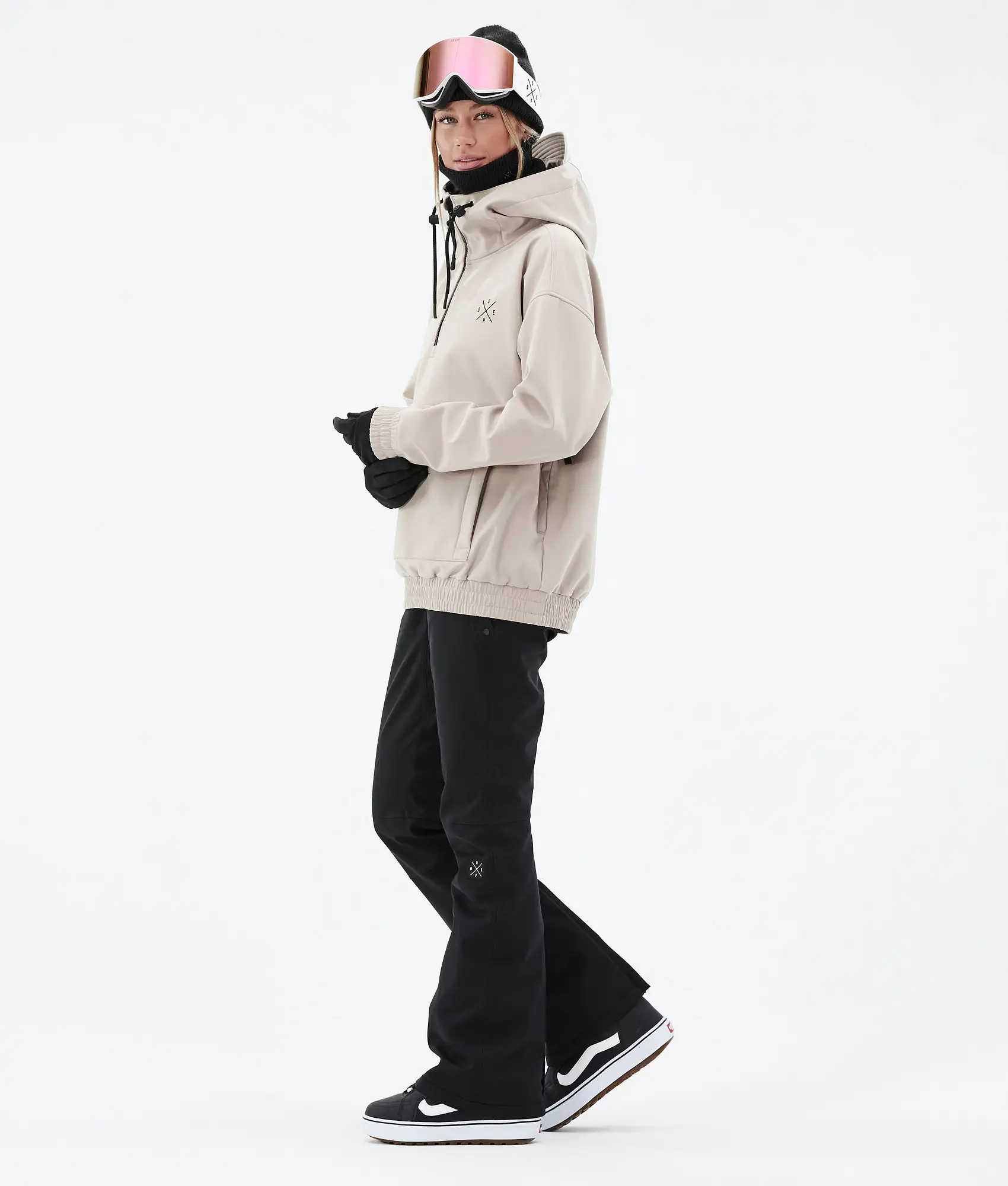 Cyclone W 2022 Snowboard Jacket Women Sand Renewed