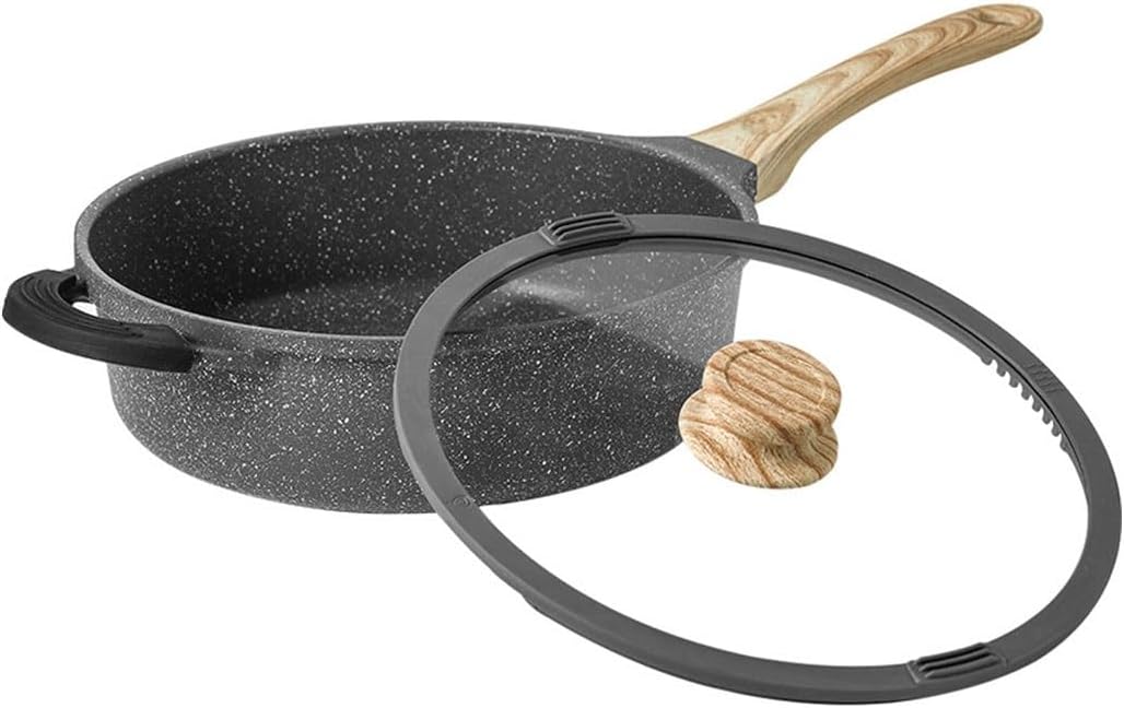 Wheat Rice Stone Less Lampblack Wok Wholesale Induction Cooker Gas General Frying Pan Pan Non-stick Pan