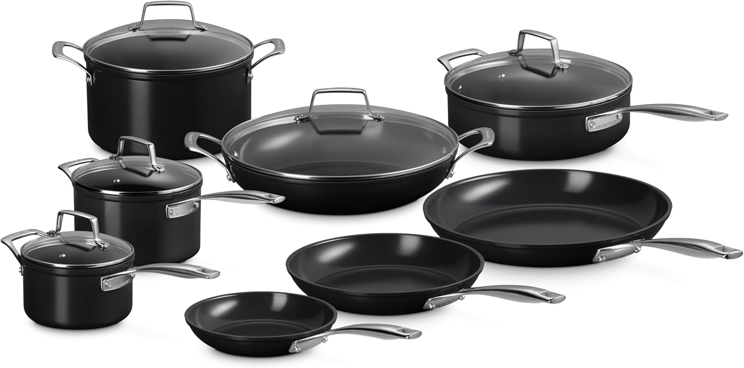 Le Creuset Essential Non-stick Ceramic 13 Pc. Cookware Set