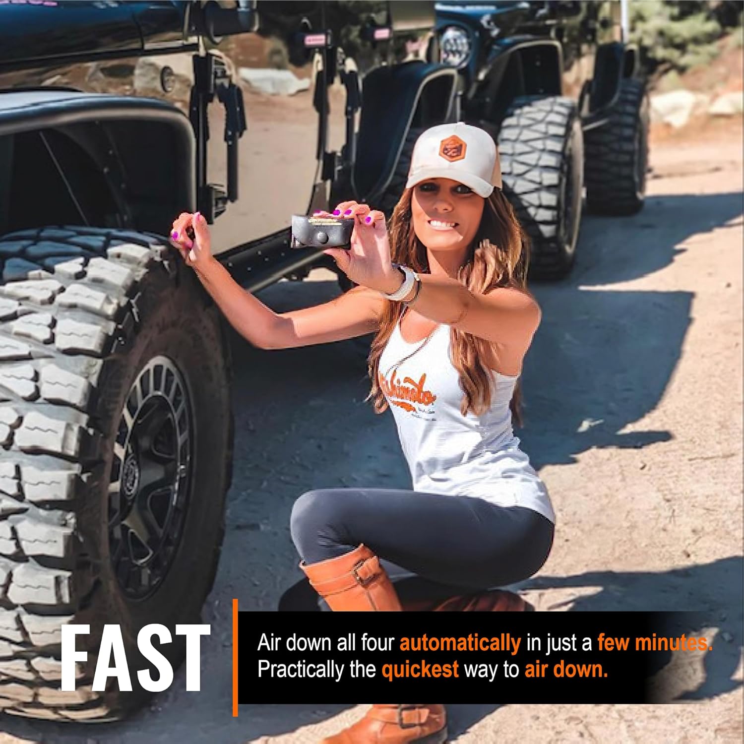 Staun Tyre Deflators | The Australian Original Tire Deflator | Automatically Airdown Tires to 6-30 PSI