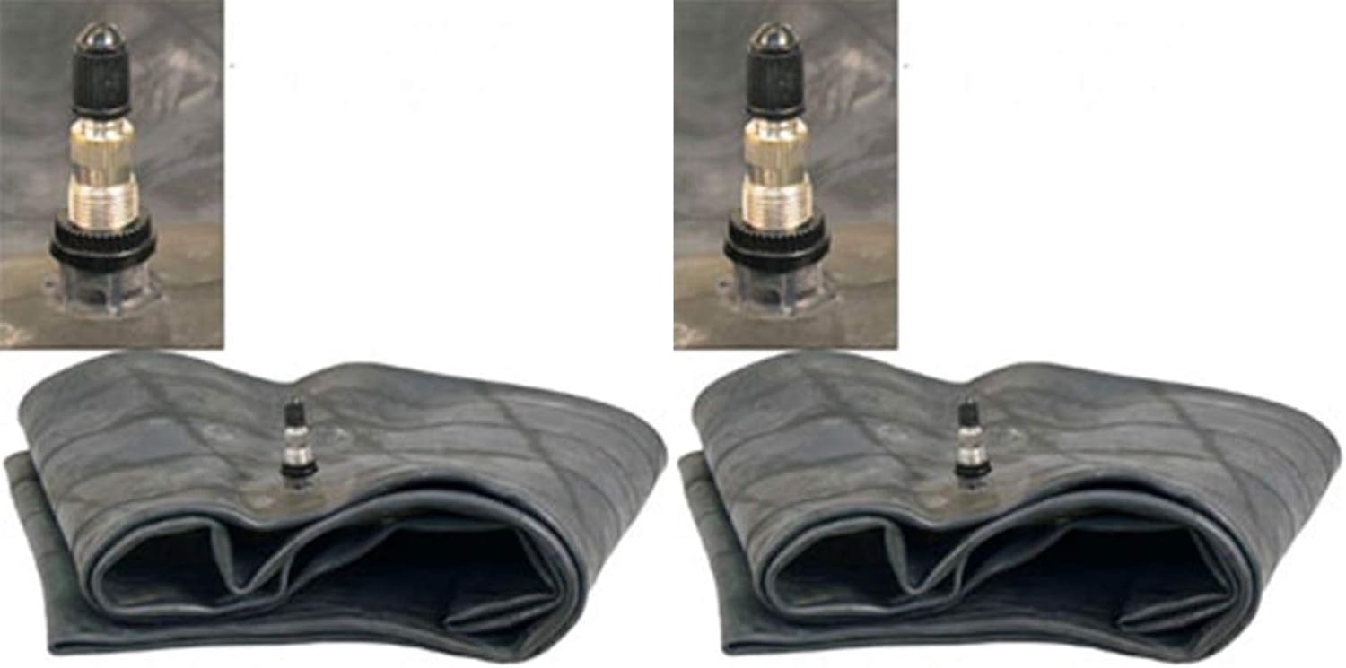 Set of Two 10x16.5 Skid Steer Inner Tube 9.50/10x16.5 10R16.5 TR218 Valve Stem