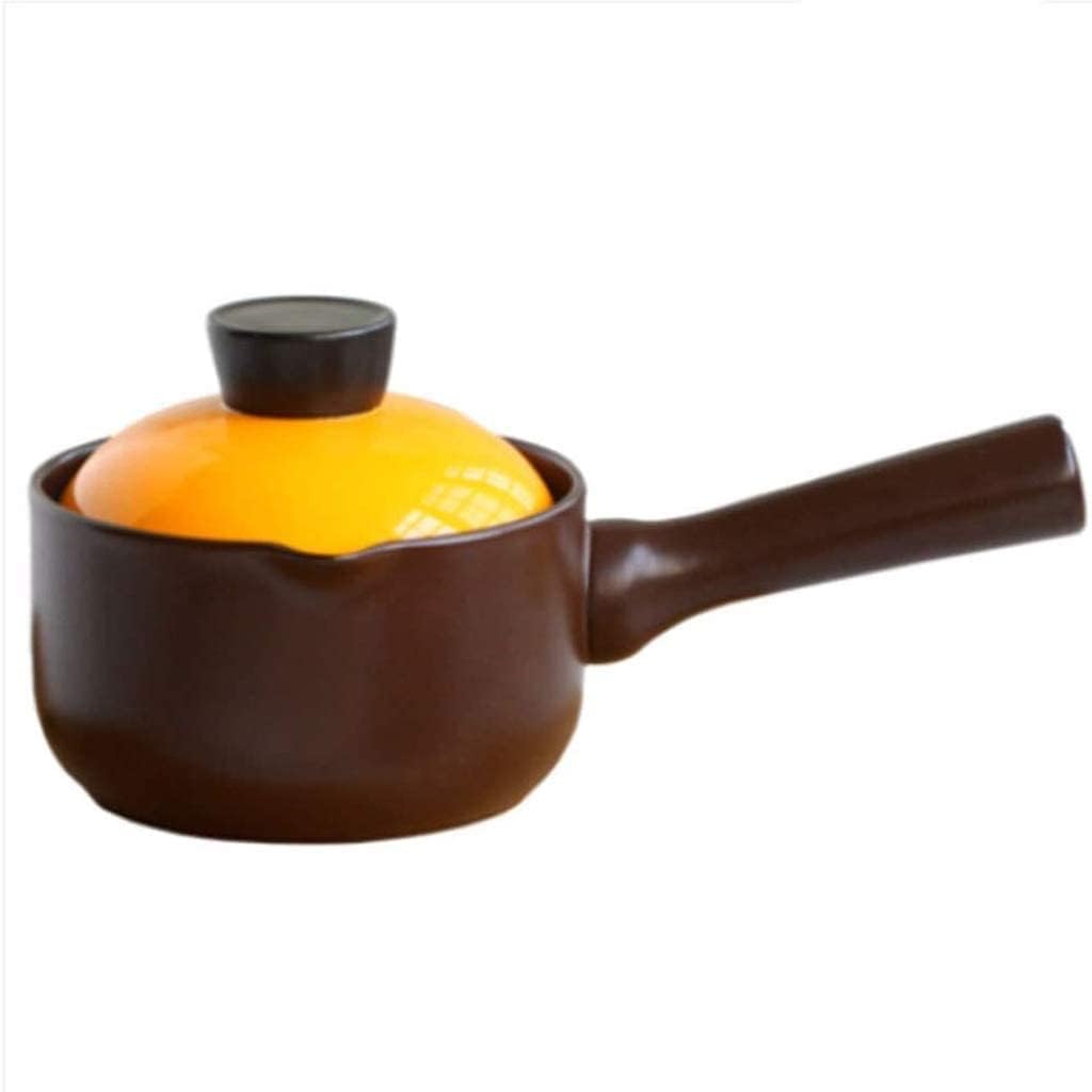 Household Mini Pots, Small Casserole for Children, Single Handle Instant Noodle Hot Milk Gas Milk Pan